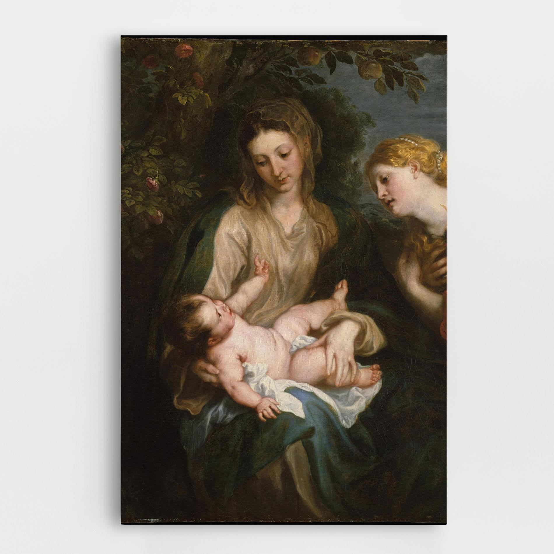 Tablou Canvas Looking At Baby mockup 0