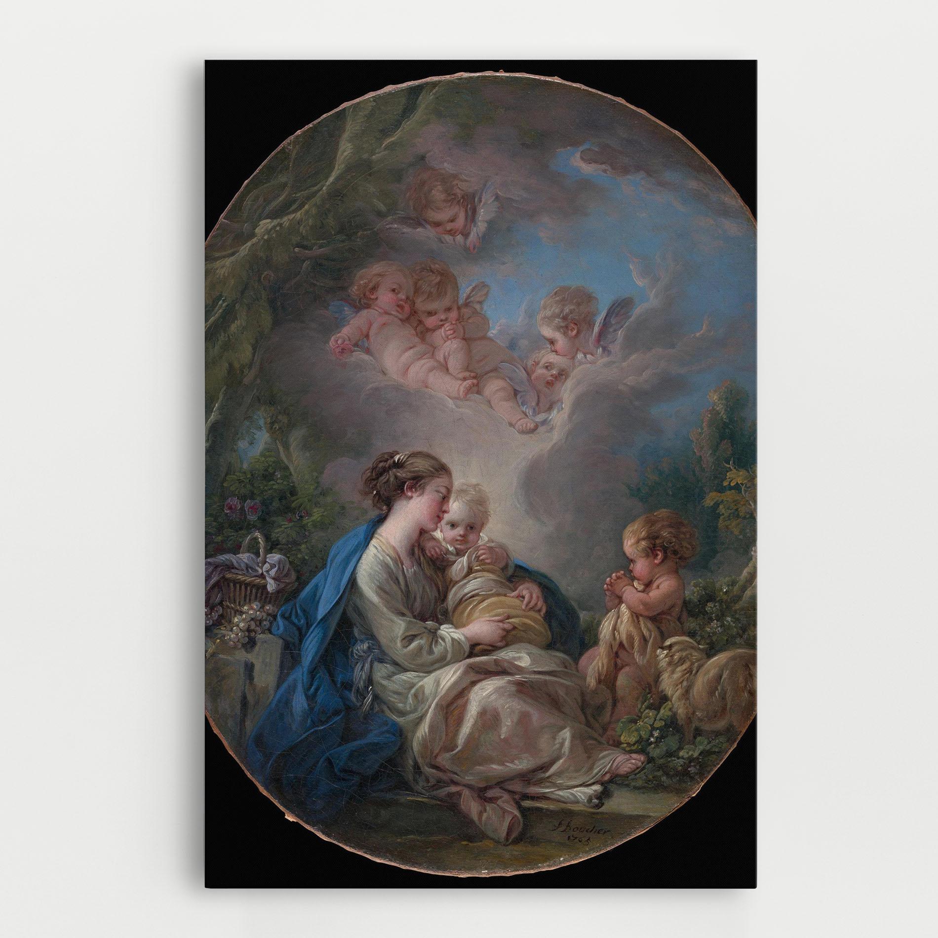 Tablou Canvas Religious Circle mockup 0