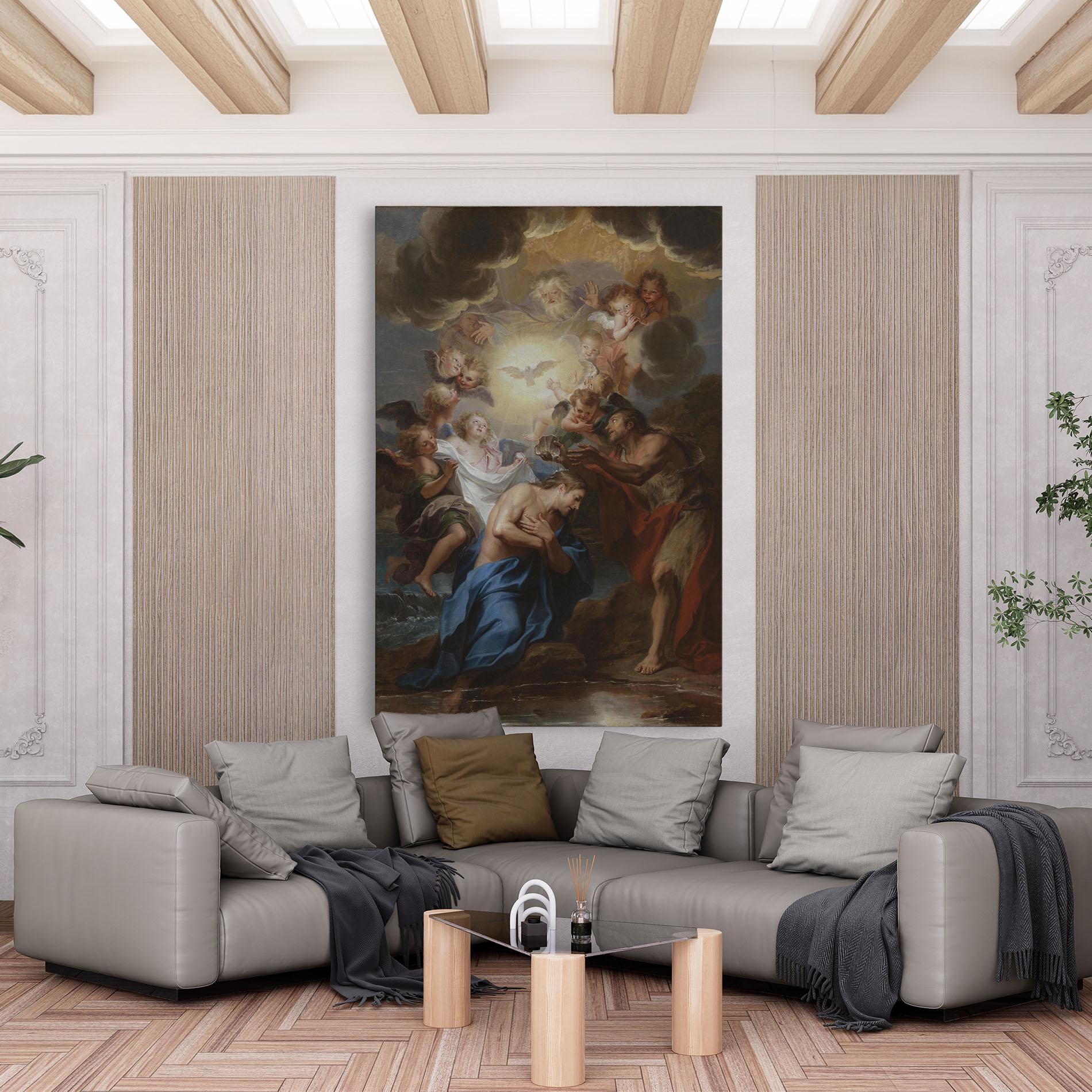 Tablou Canvas Divine Yellow Light mockup 6