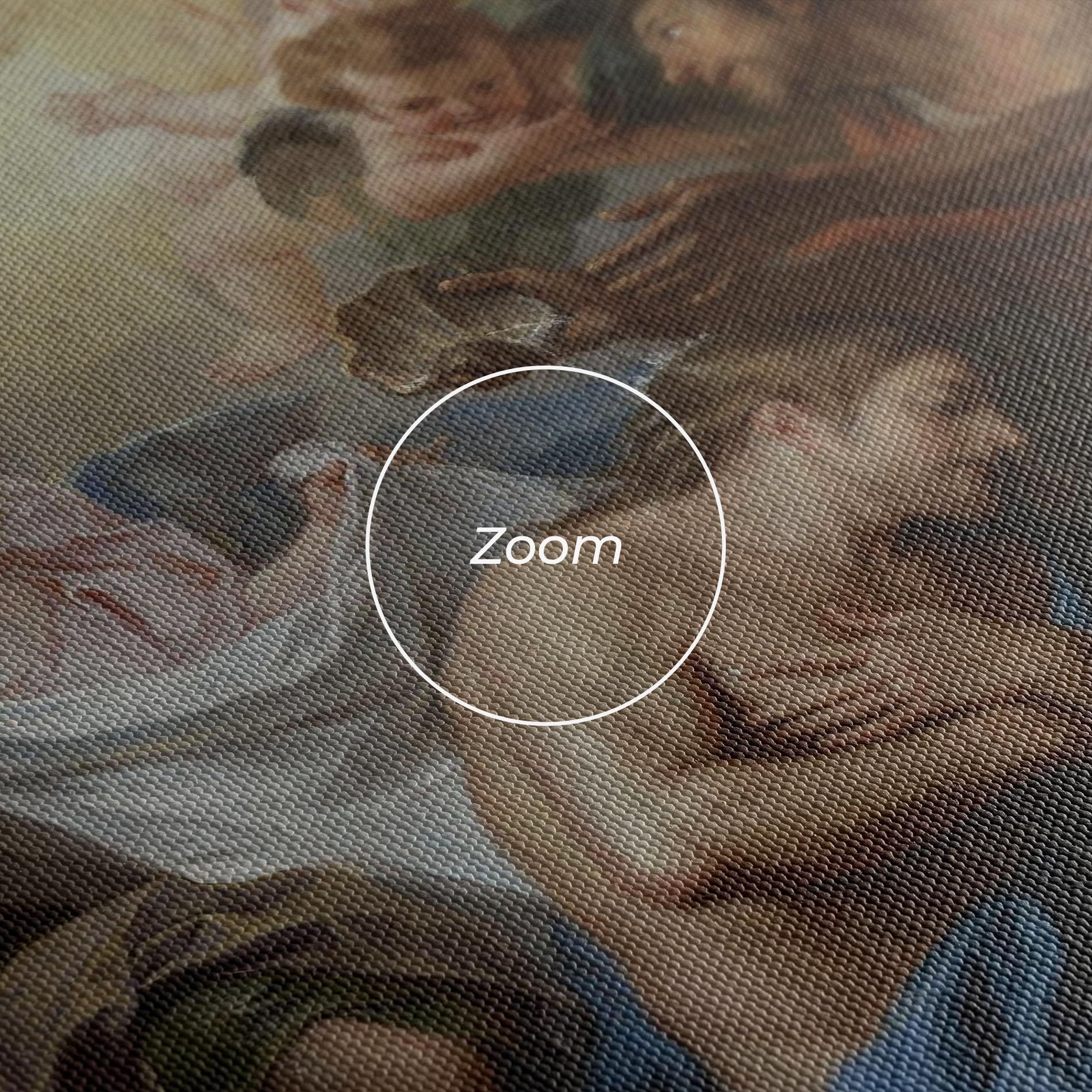 Tablou Canvas Divine Yellow Light mockup 3