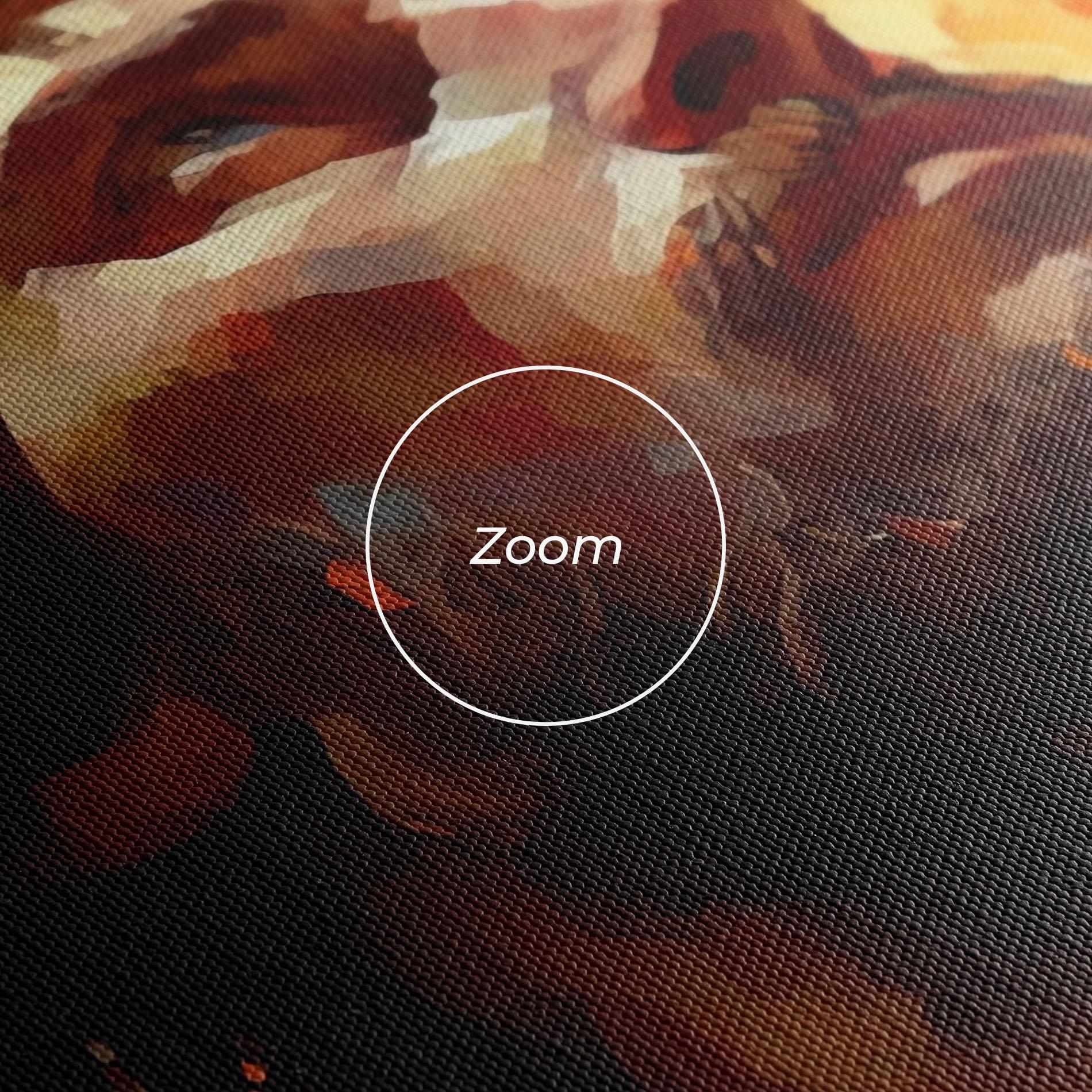 Tablou Canvas Jesus Crown Light mockup 3