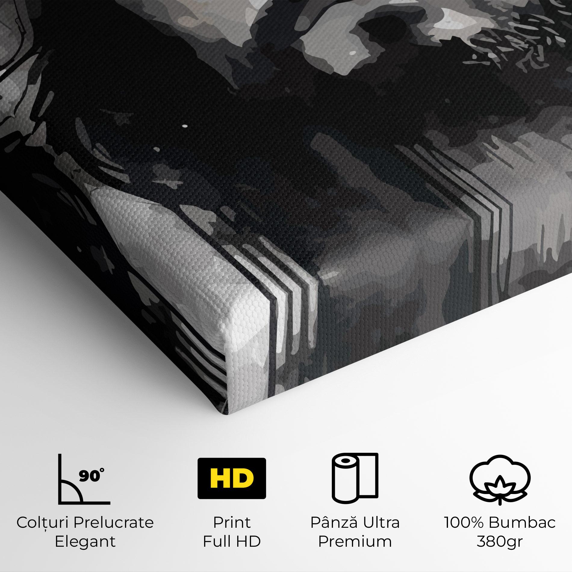 Tablou Canvas Jesus Ink Art mockup 4