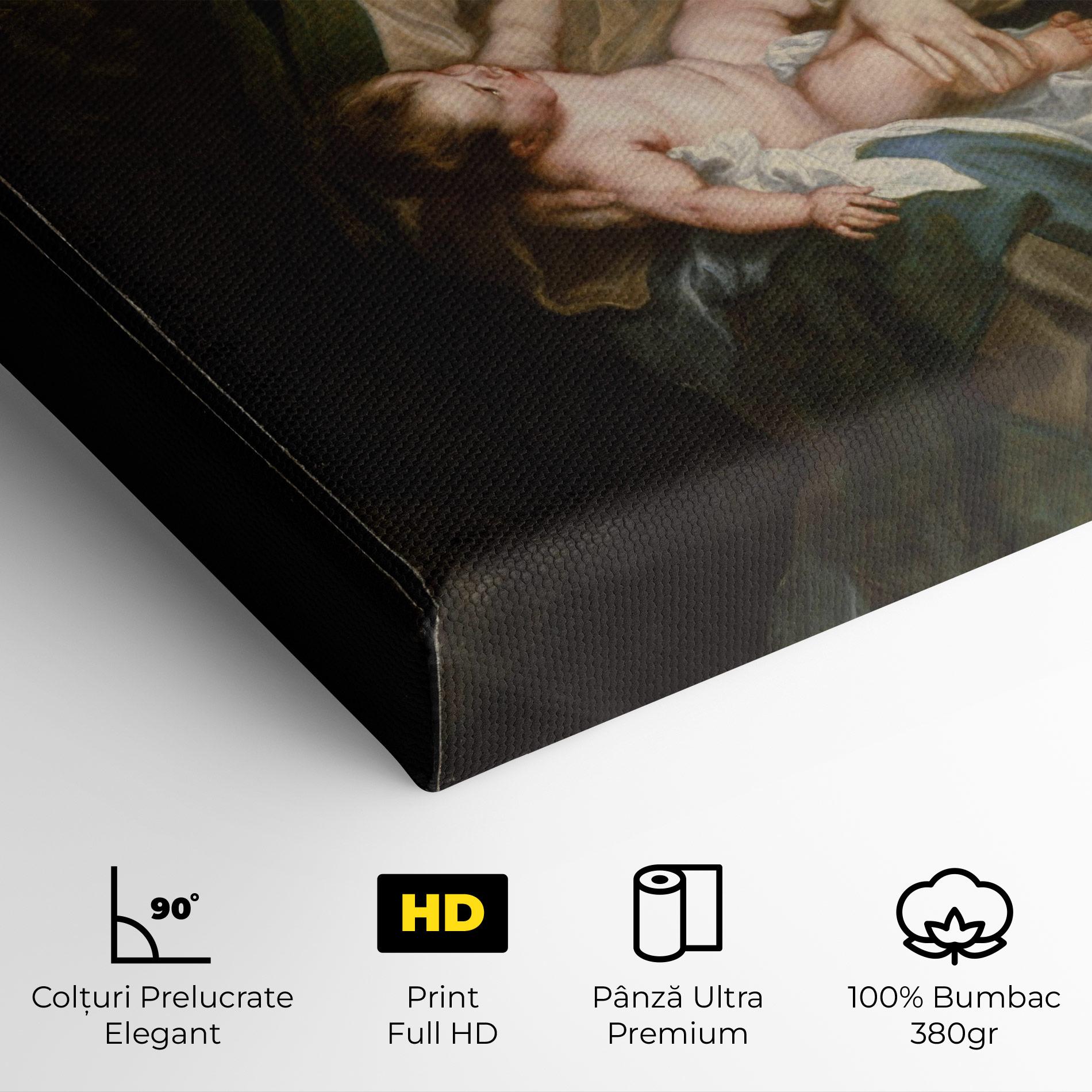 Tablou Canvas Looking At Baby mockup 4