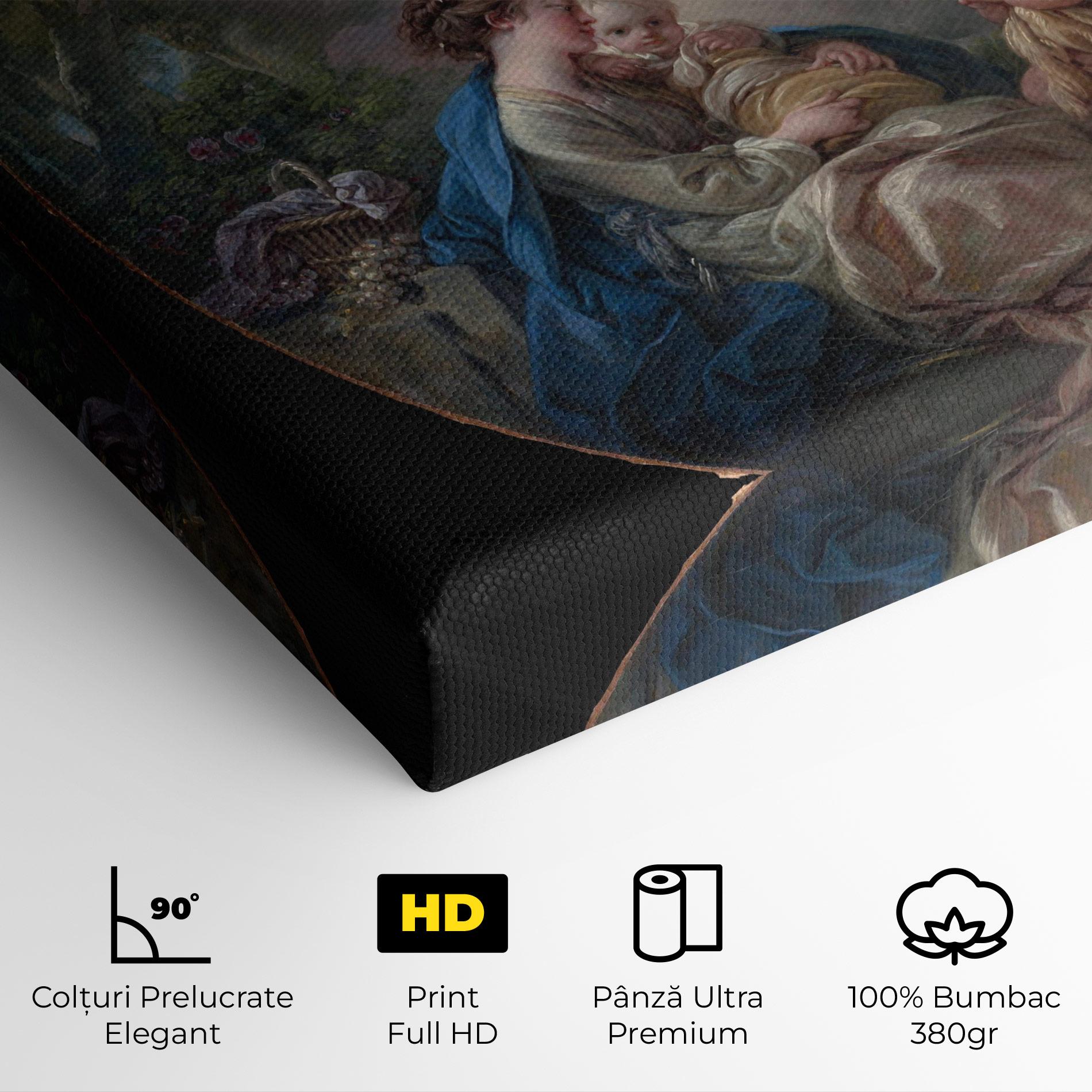 Tablou Canvas Religious Circle mockup 4