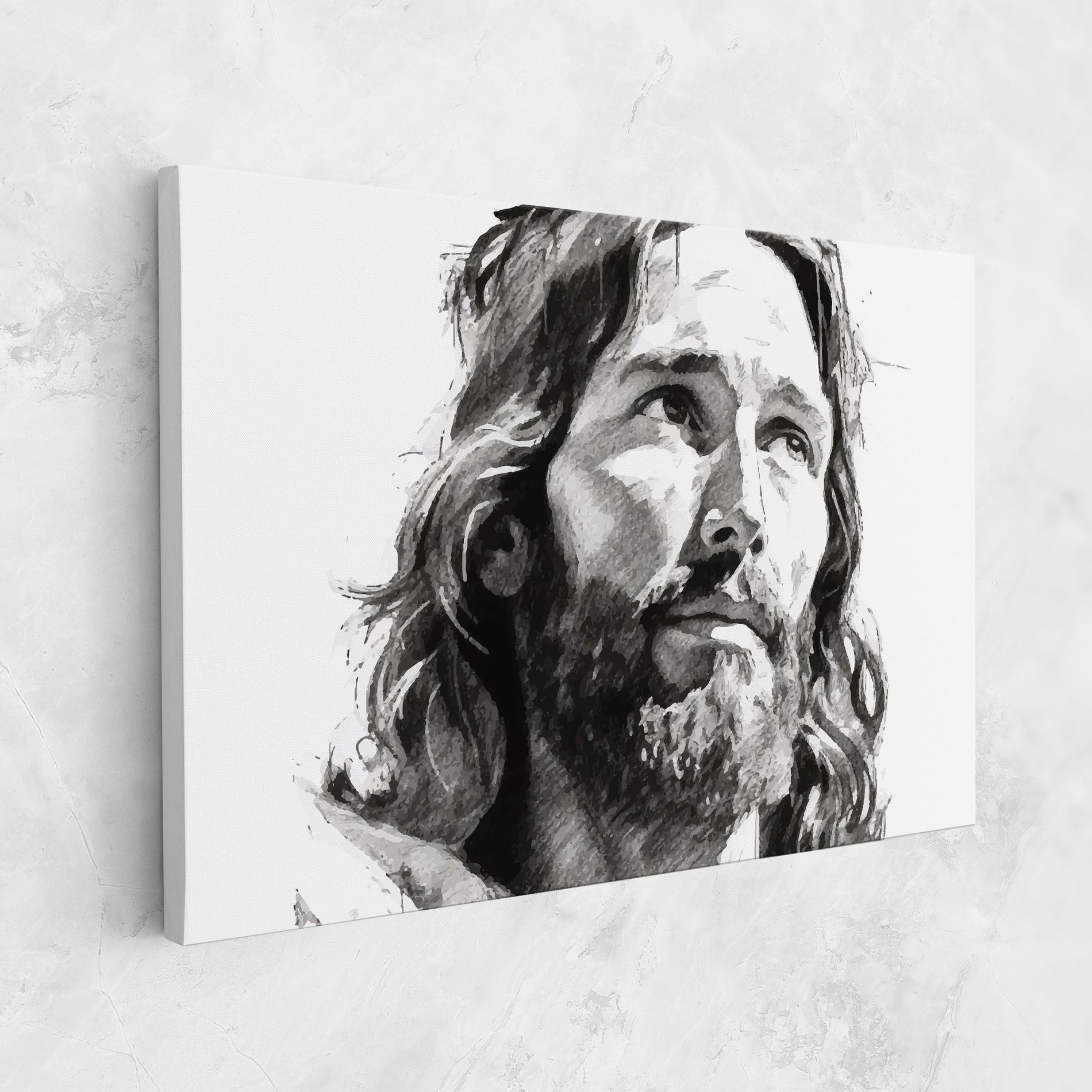 Jesus Drawing mockup 1