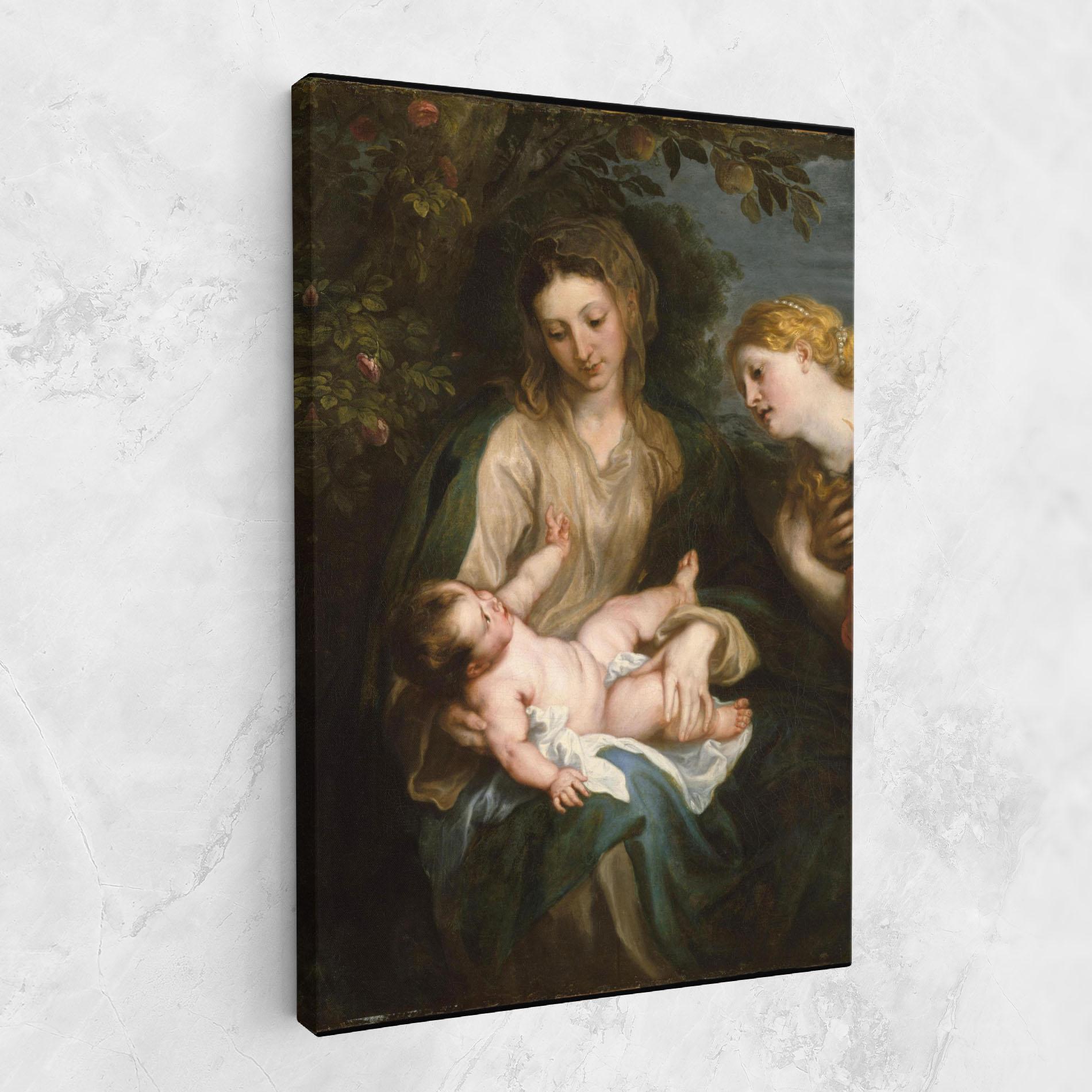 Tablou Canvas Looking At Baby mockup 1