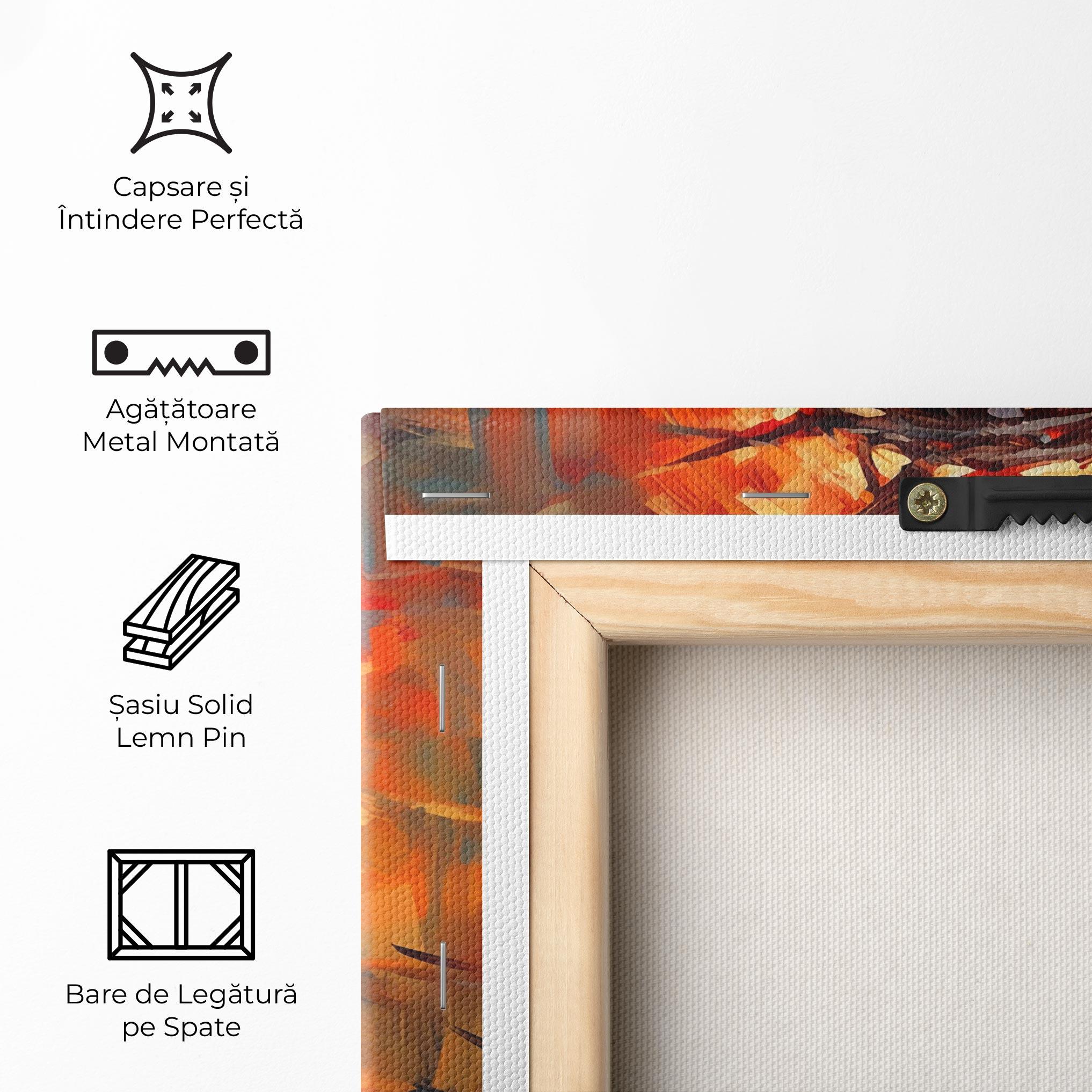 Tablou Canvas Jesus Crown Light mockup 5