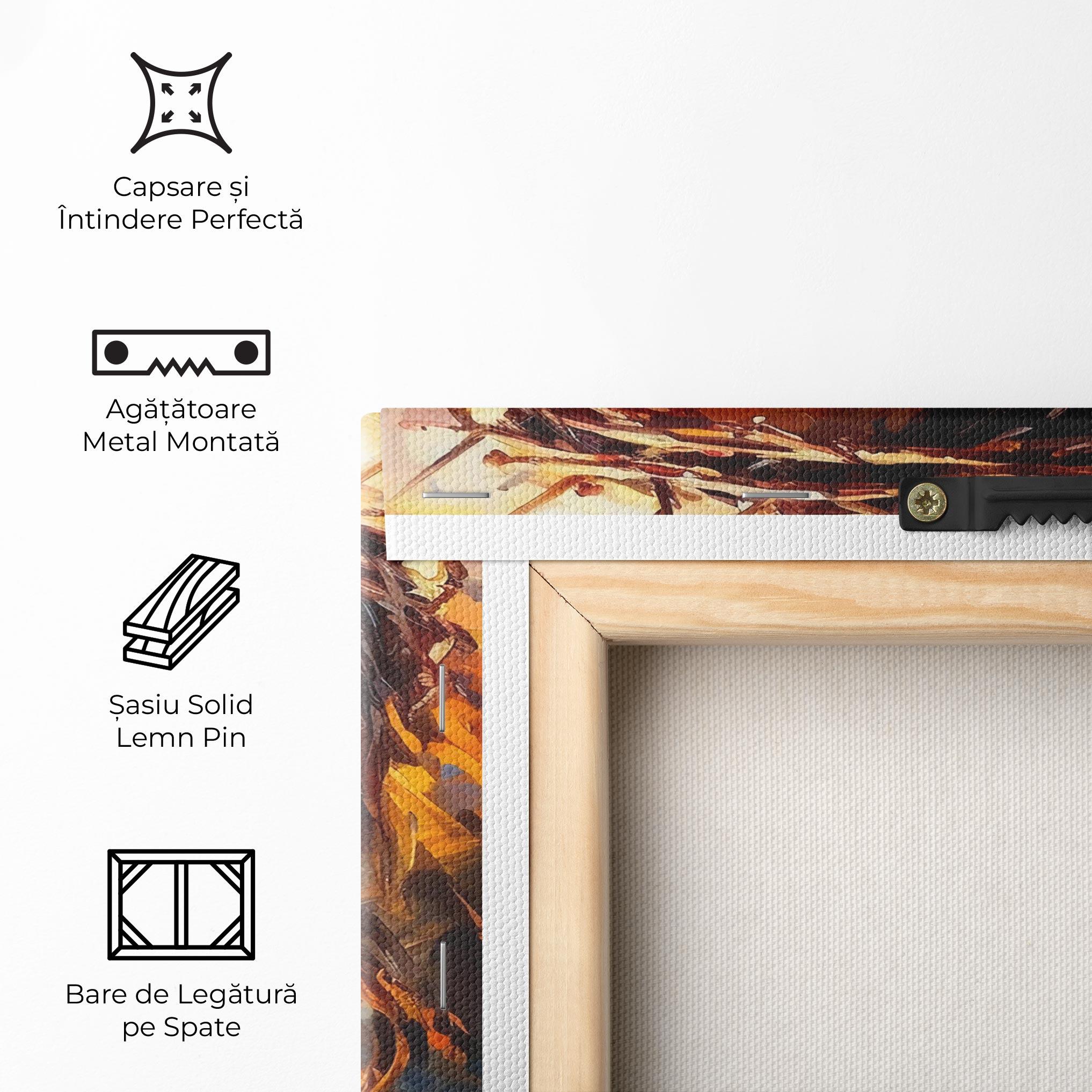 Tablou Canvas Jesus Crown mockup 5