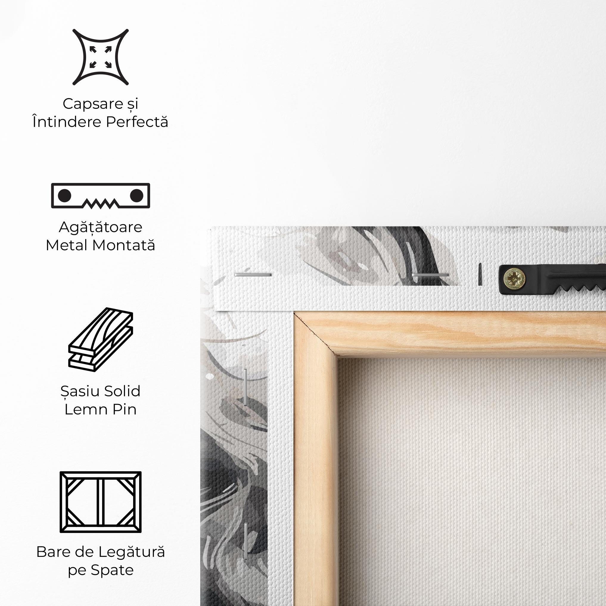 Tablou Canvas Jesus Ink Art mockup 5