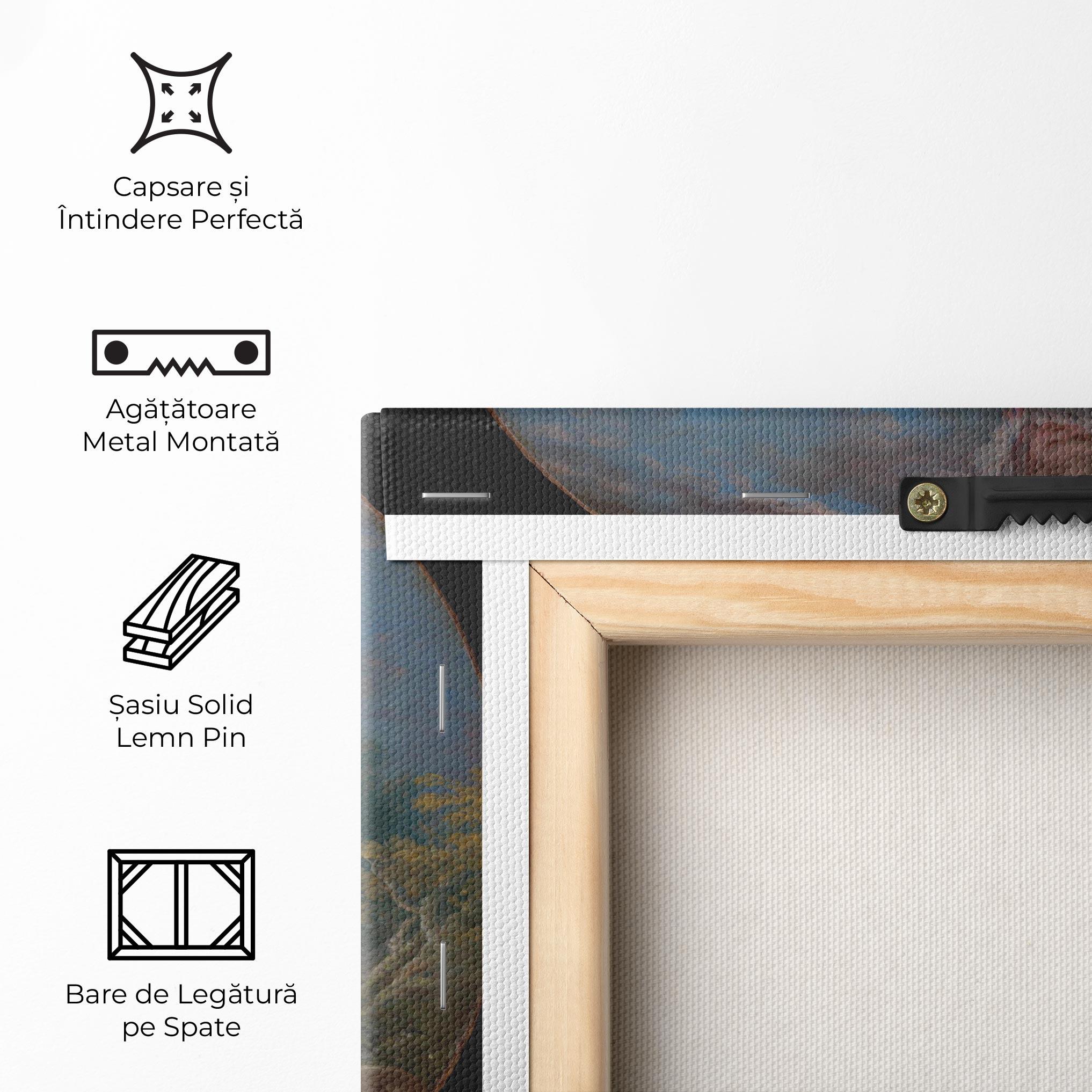 Tablou Canvas Religious Circle mockup 5