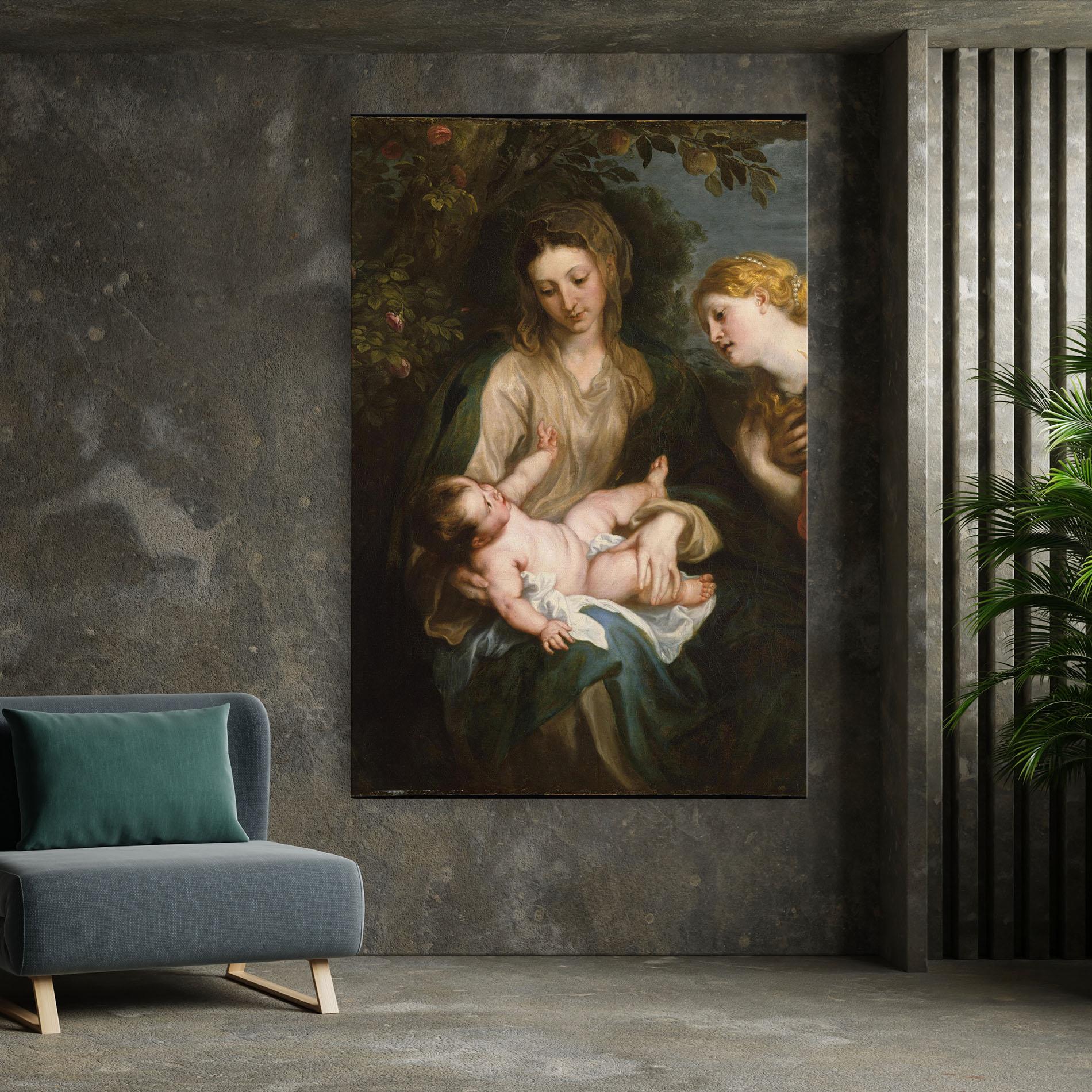 Tablou Canvas Looking At Baby mockup 7
