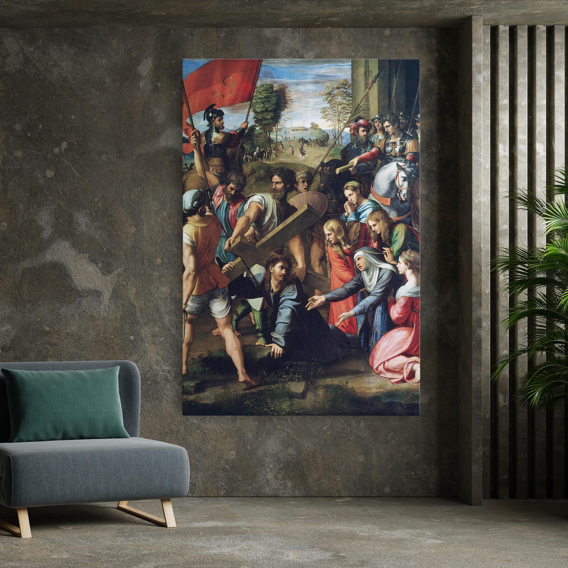 Tablou Canvas Taking The Cross mockup 7