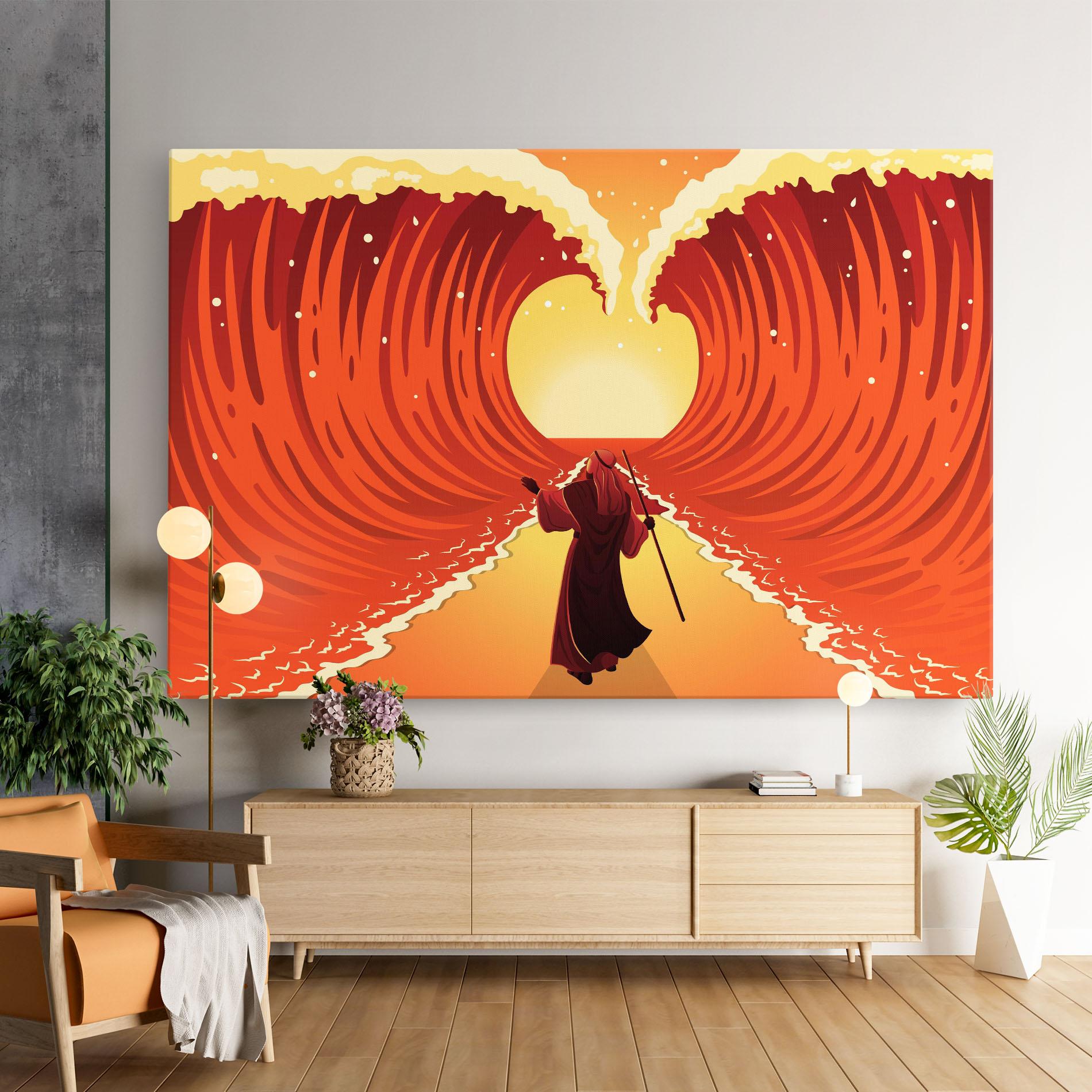 Tablou Canvas Moses mockup 9