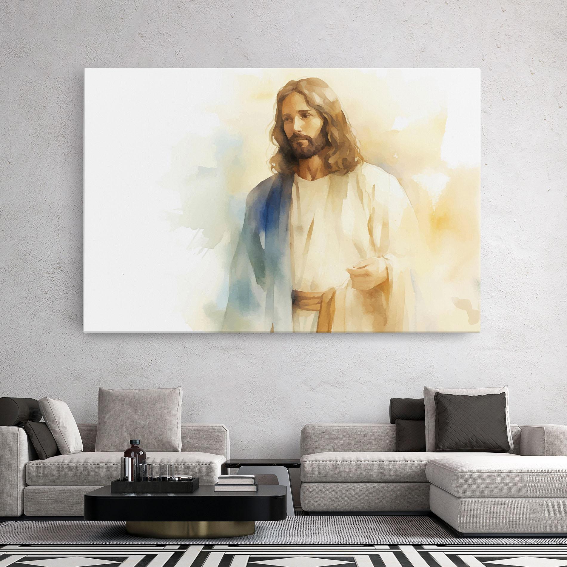 Tablou Canvas Jesus Light Art mockup 2
