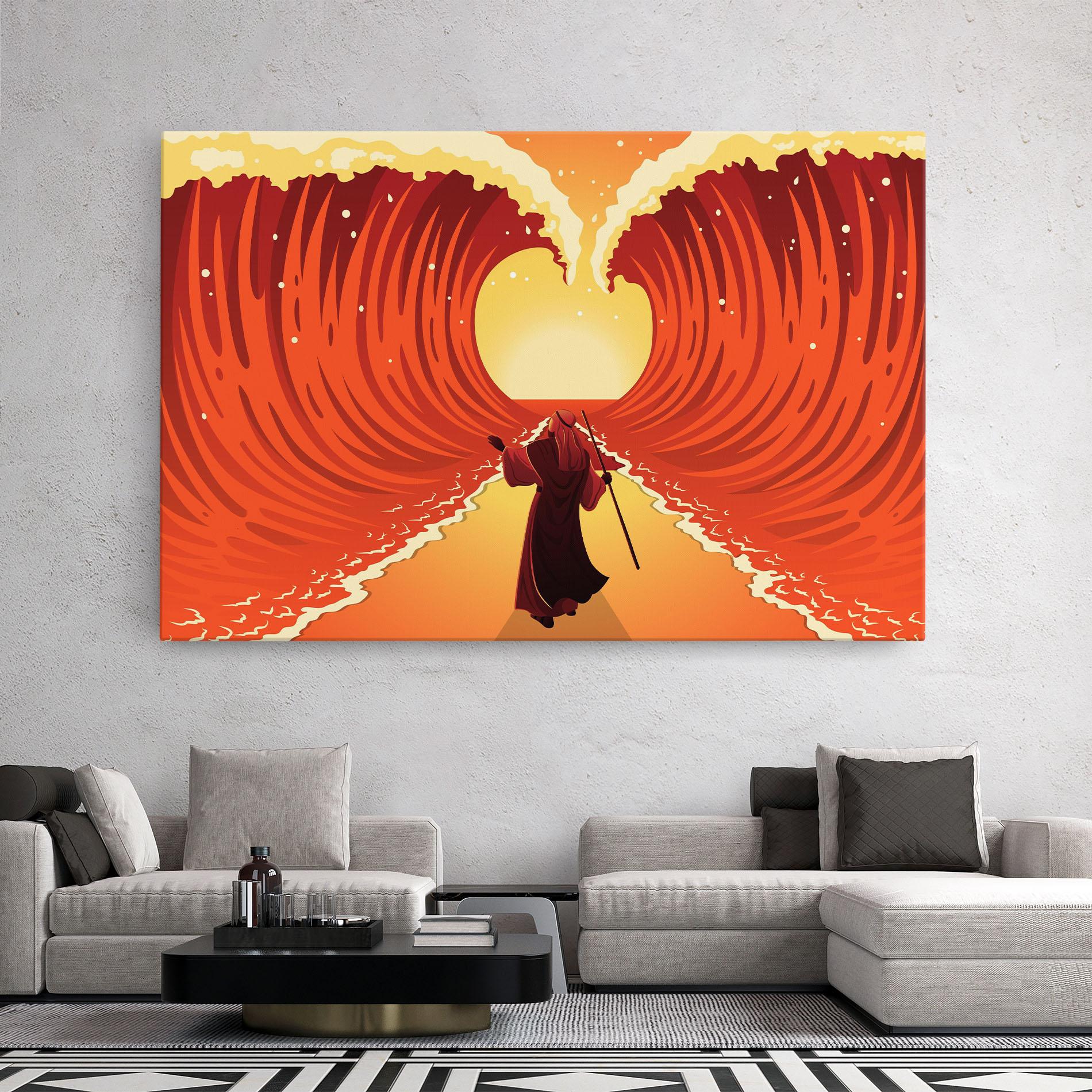 Tablou Canvas Moses mockup 2