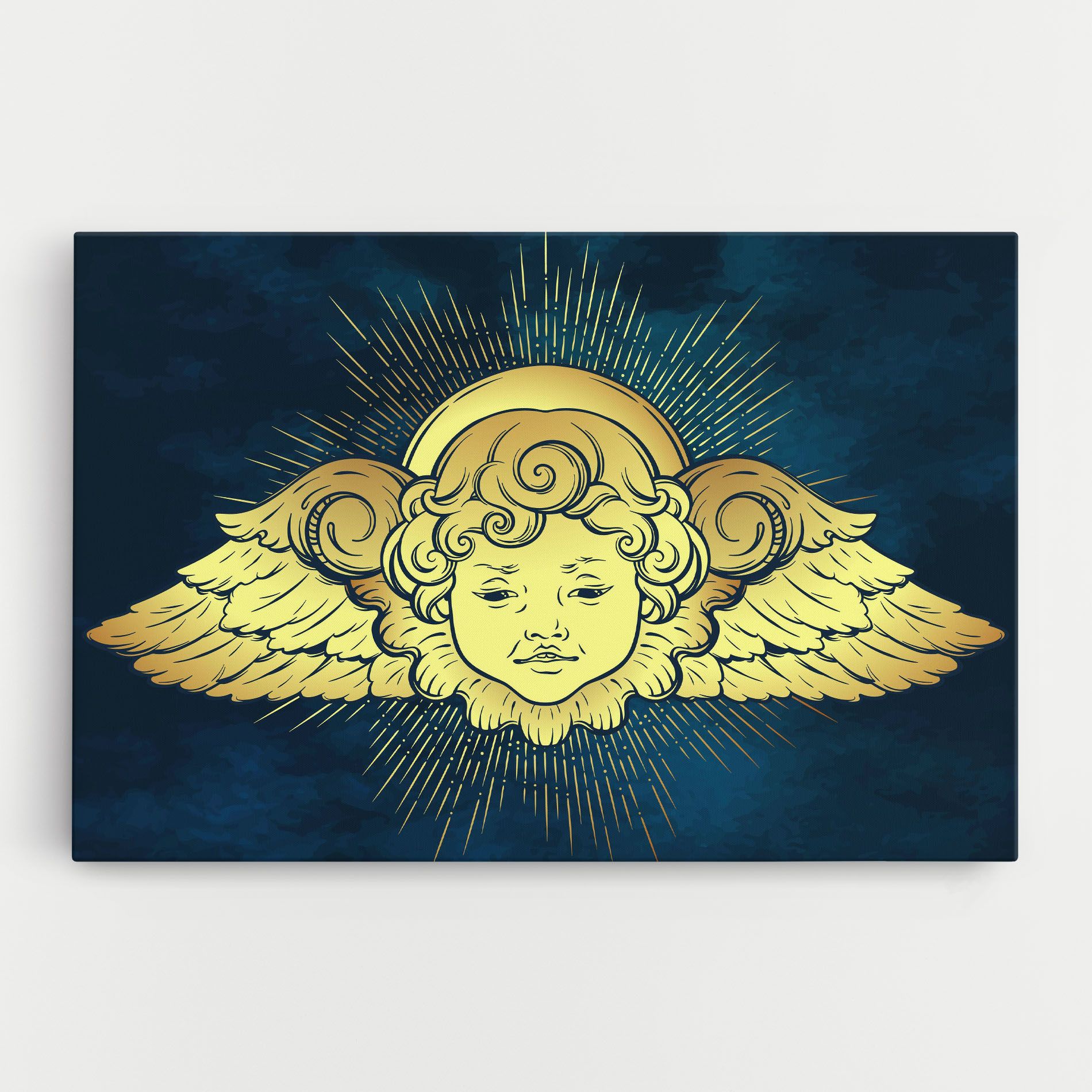 Angel Gold Head mockup 0
