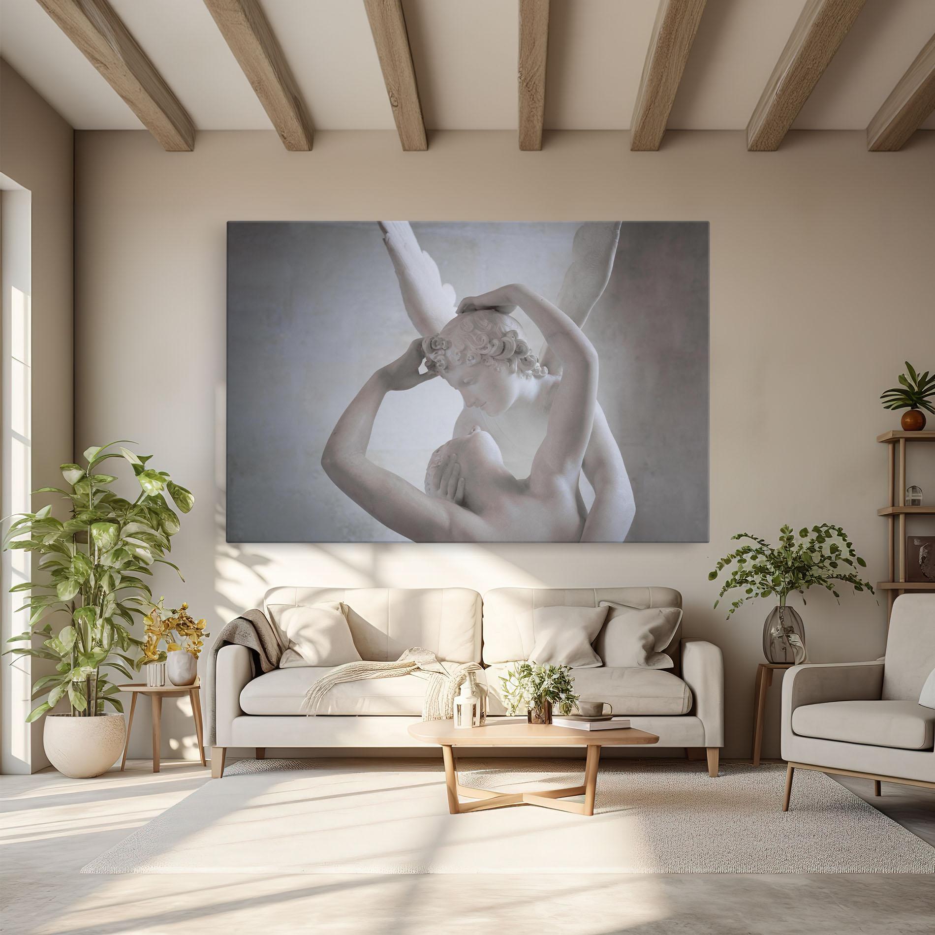 Tablou Canvas Angel Kiss mockup 6