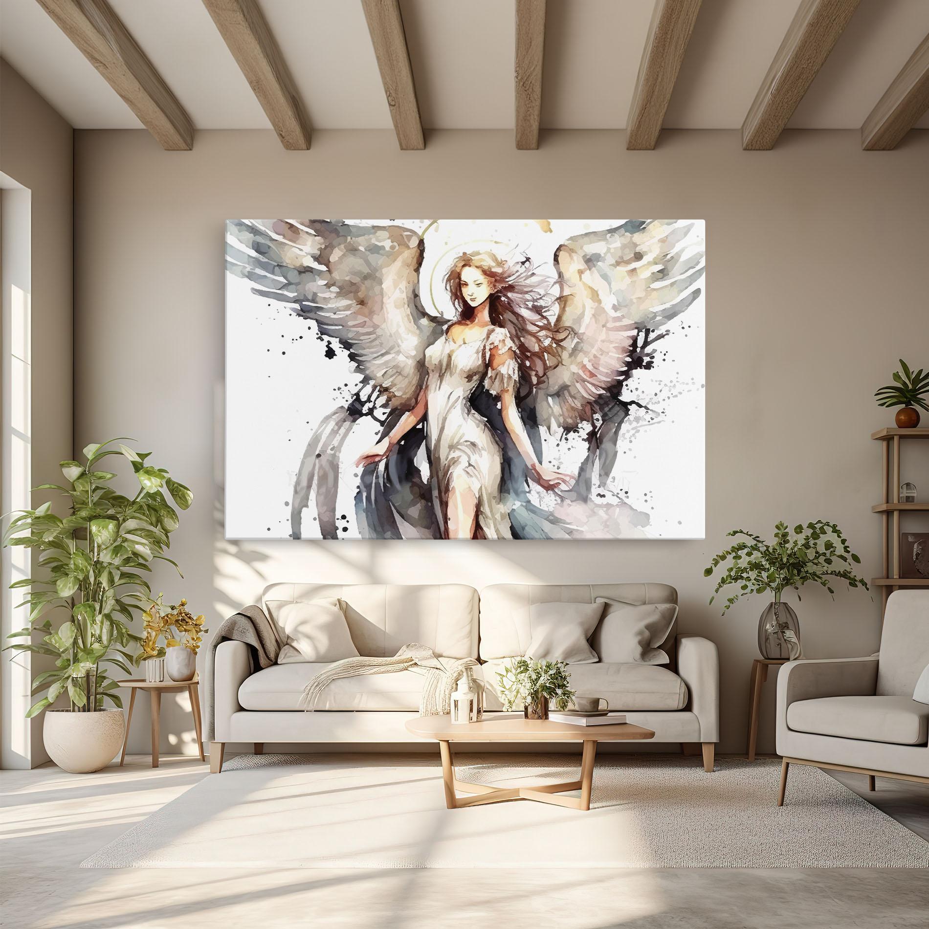 Tablou Canvas Angel Lady mockup 6