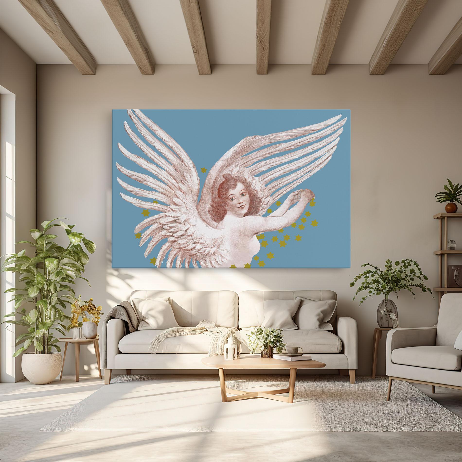 Tablou Canvas Stars Angel mockup 6