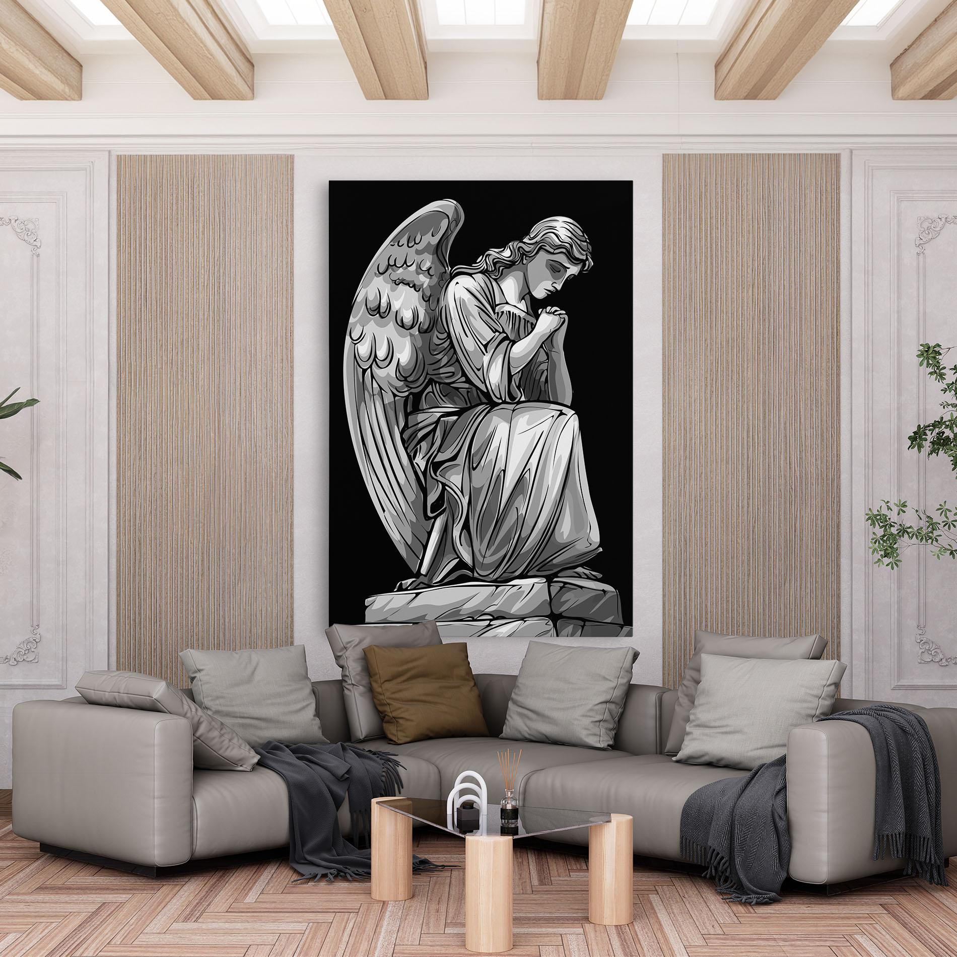 Tablou Canvas Pray Angel mockup 6