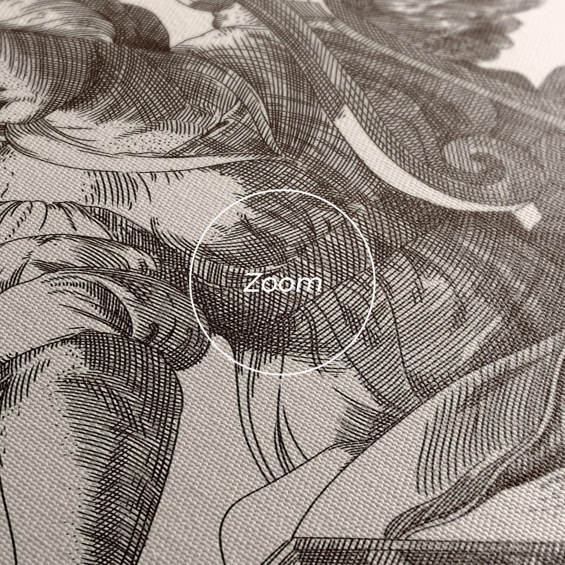 Tablou Canvas Brown Line Angel mockup 3