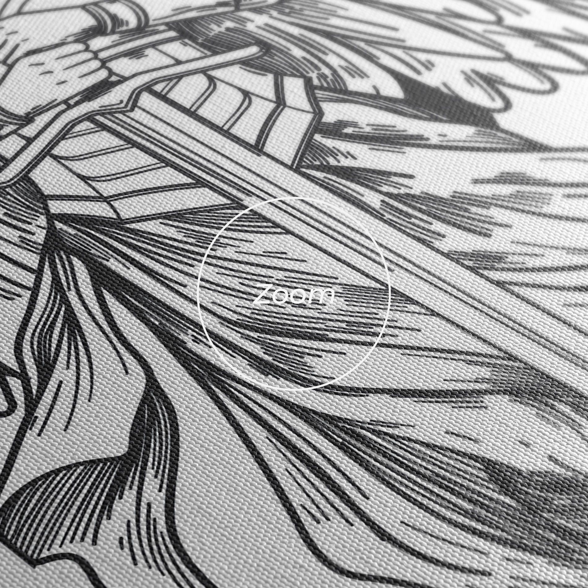 Grey Line Angel mockup 3