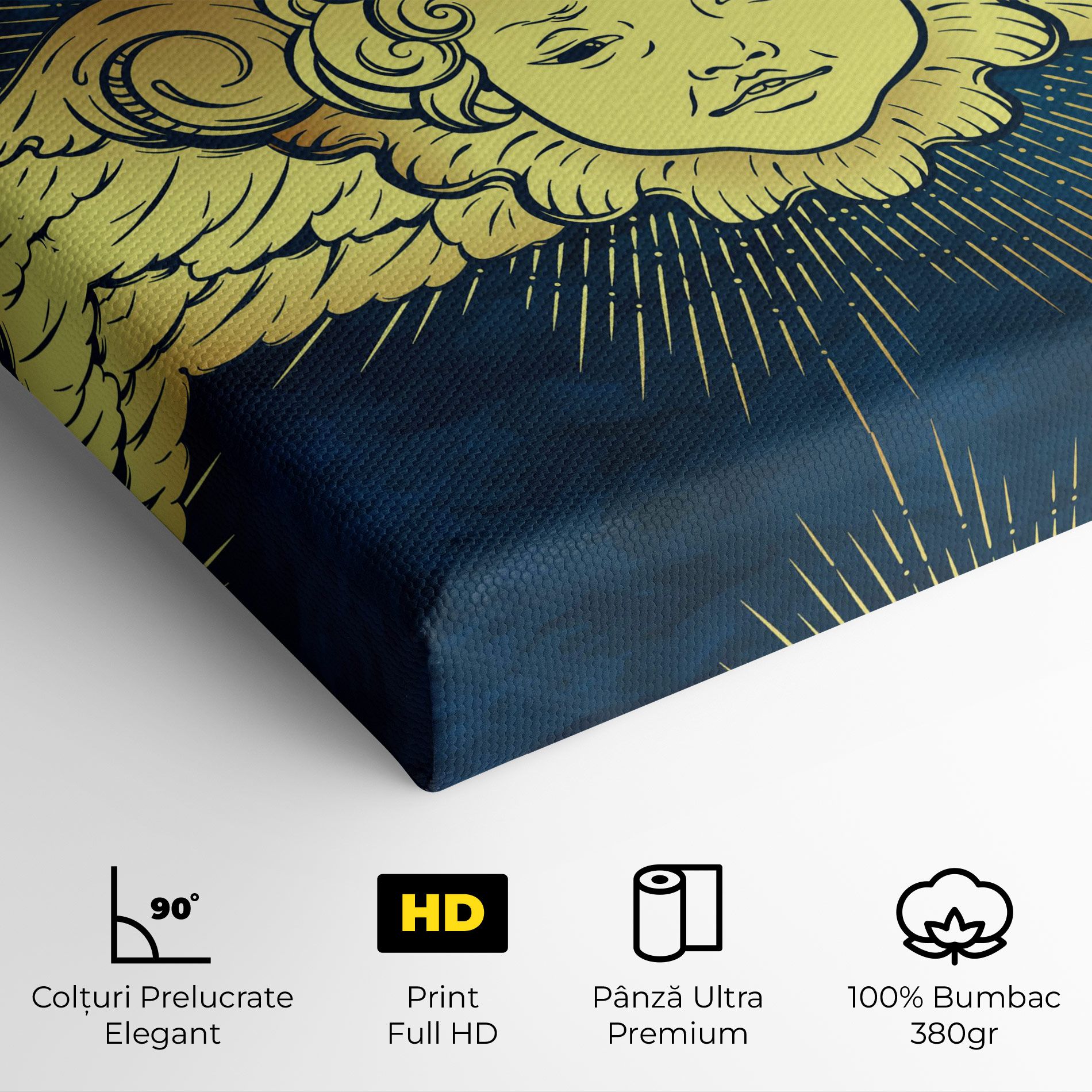 Angel Gold Head mockup 4