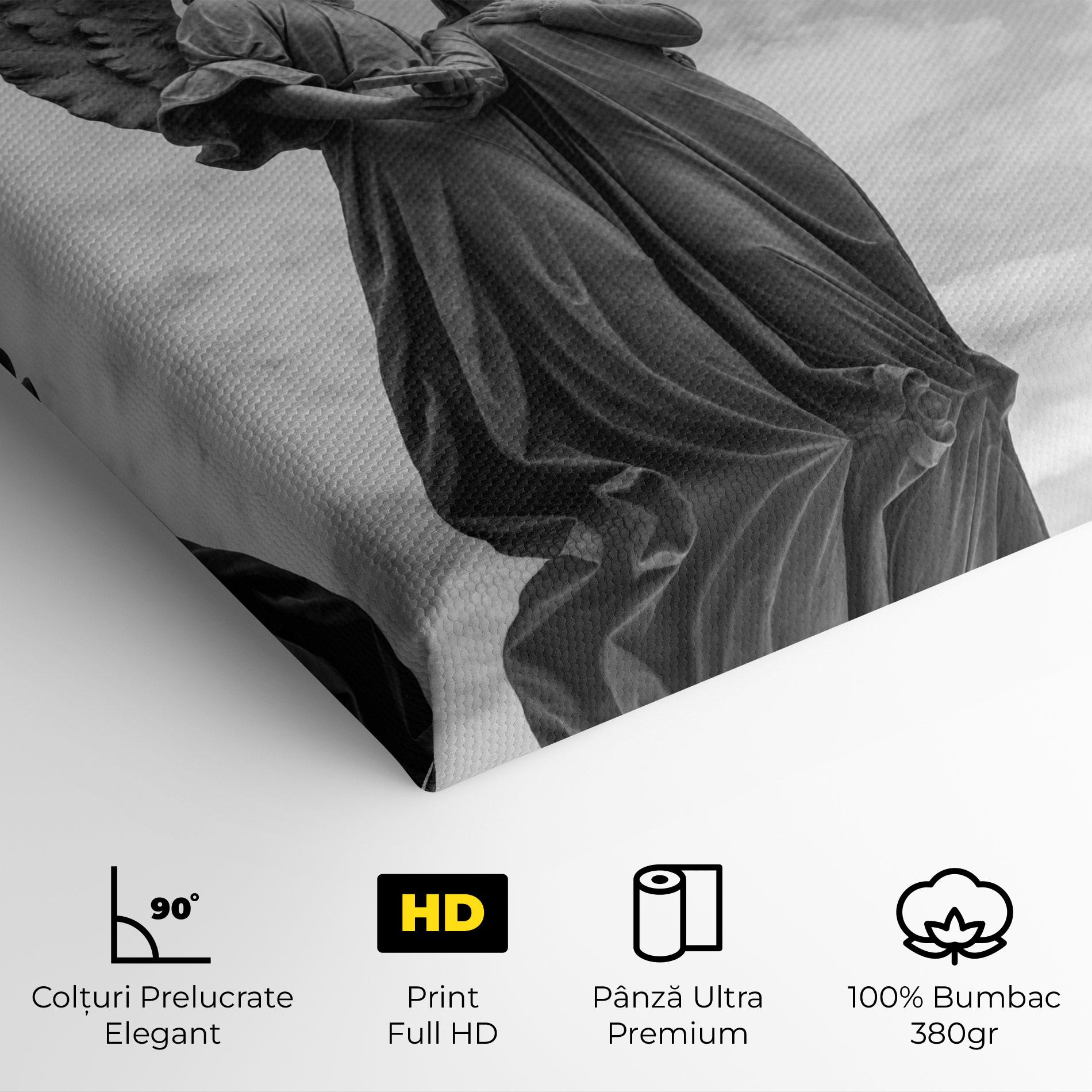 Tablou Canvas Grey Stone Angels mockup 4