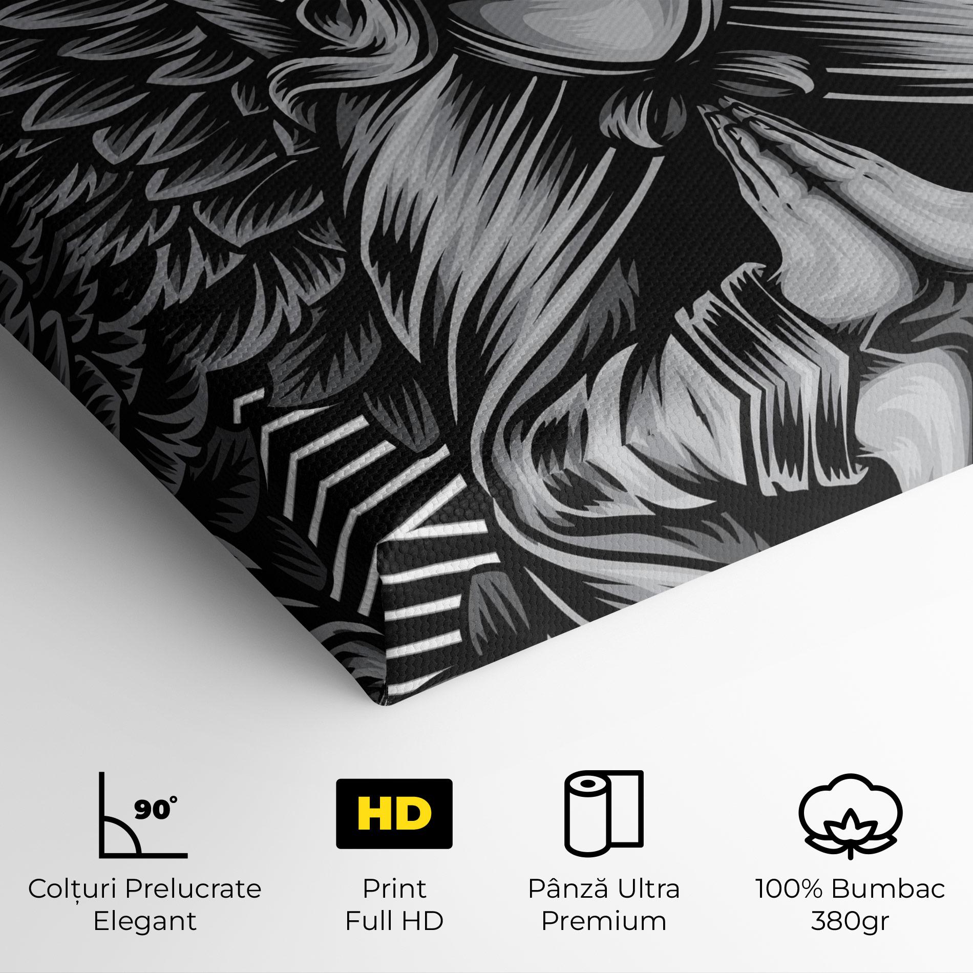 Tablou Canvas Wings Pray mockup 4