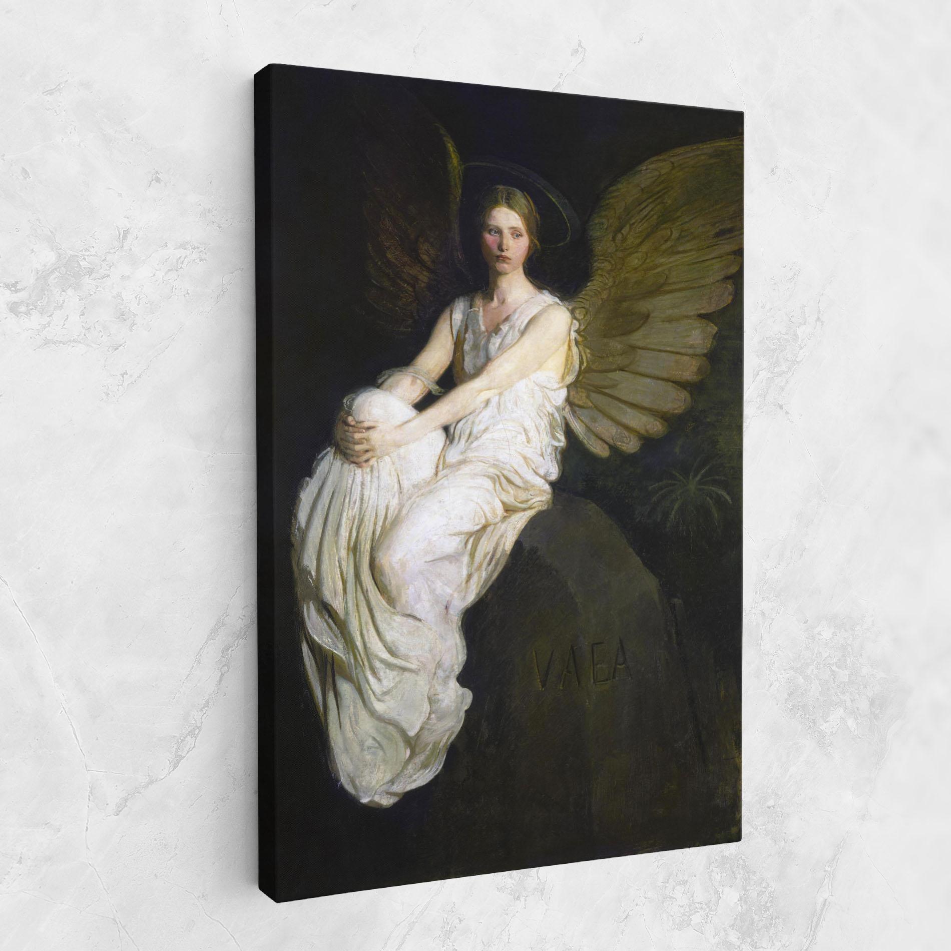 Tablou Canvas Angel Thinking mockup 1