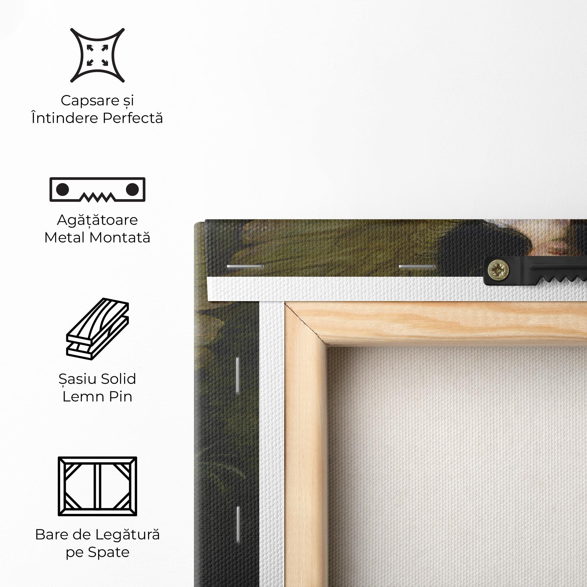 Tablou Canvas Angel Thinking mockup 5