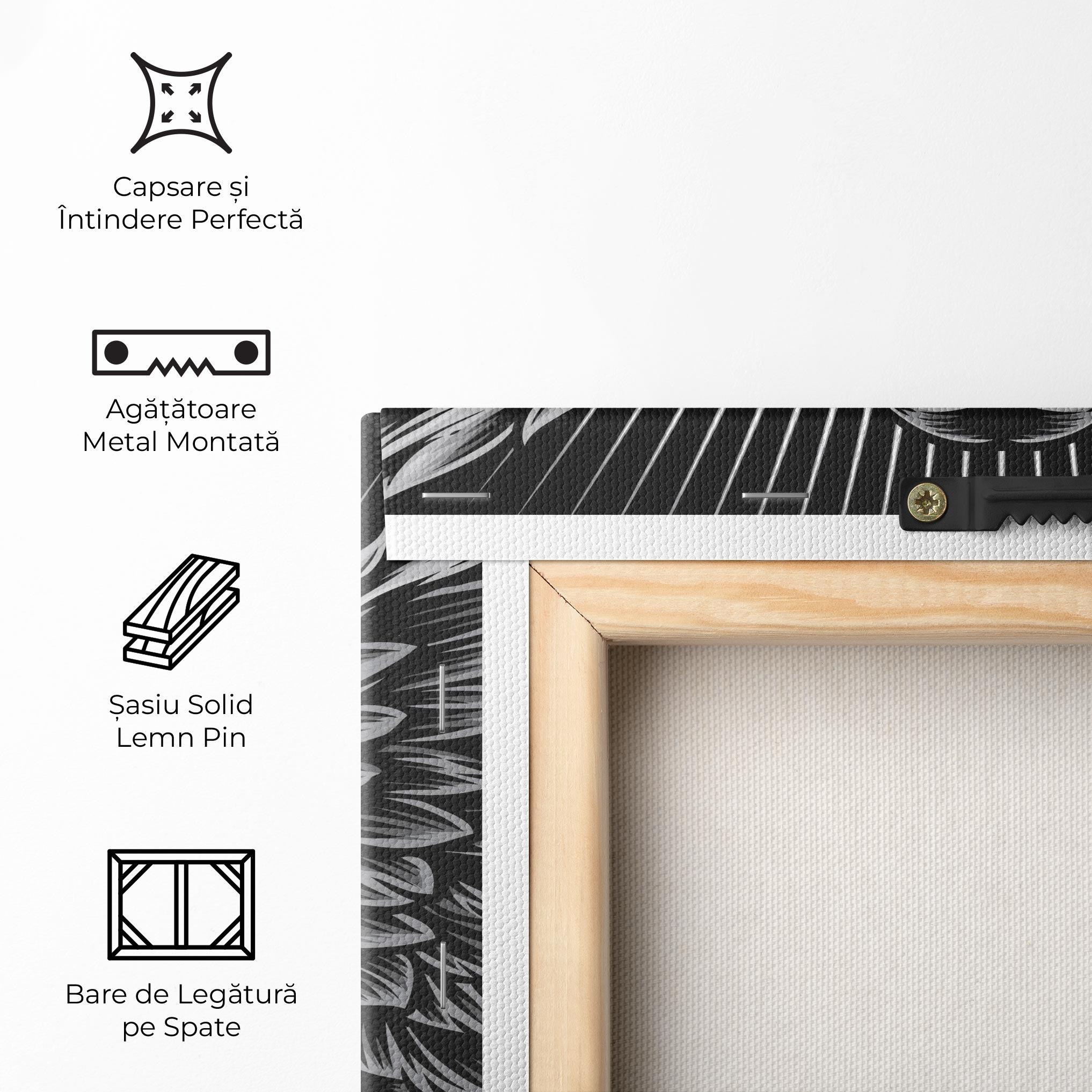 Tablou Canvas Wings Pray mockup 5