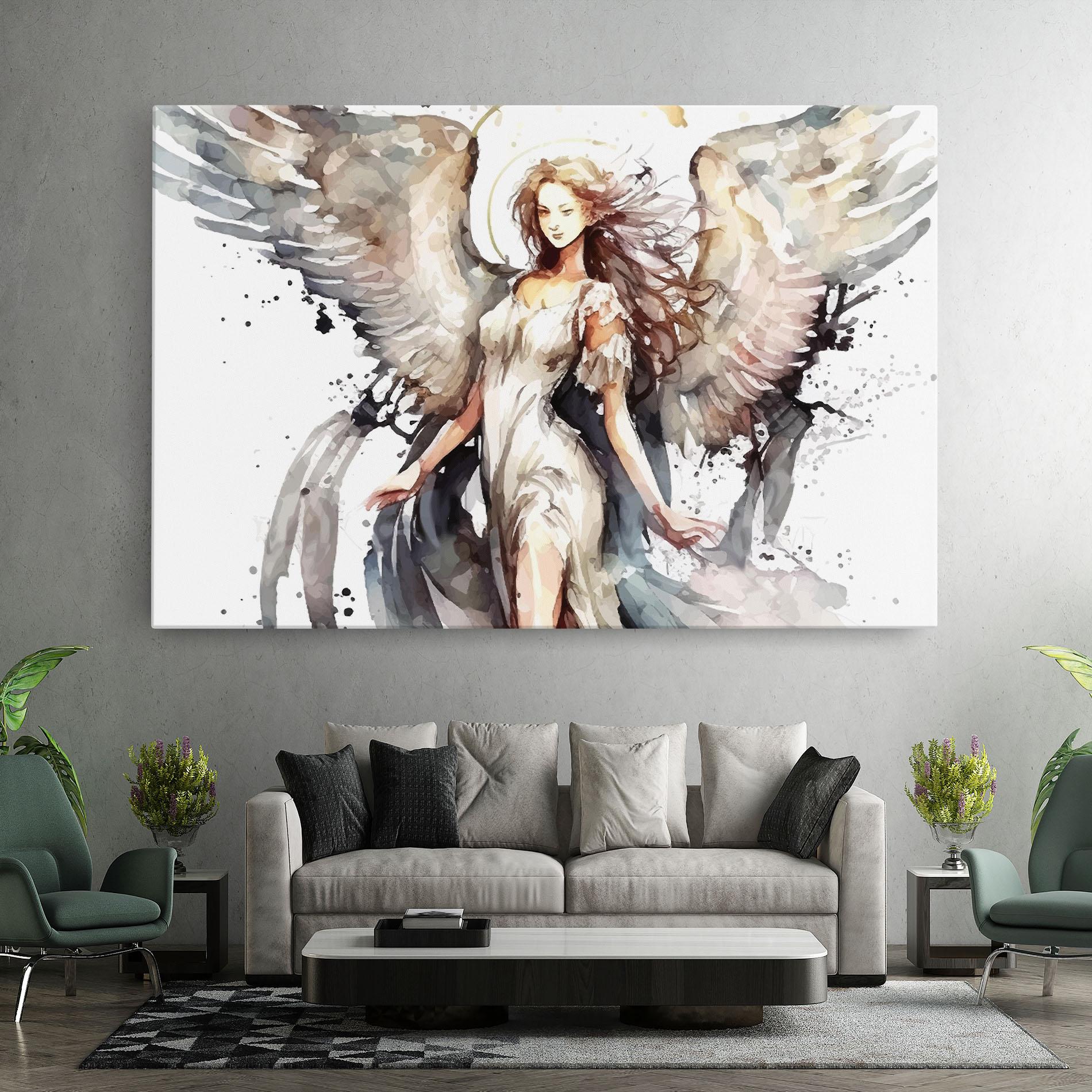 Tablou Canvas Angel Lady mockup 7