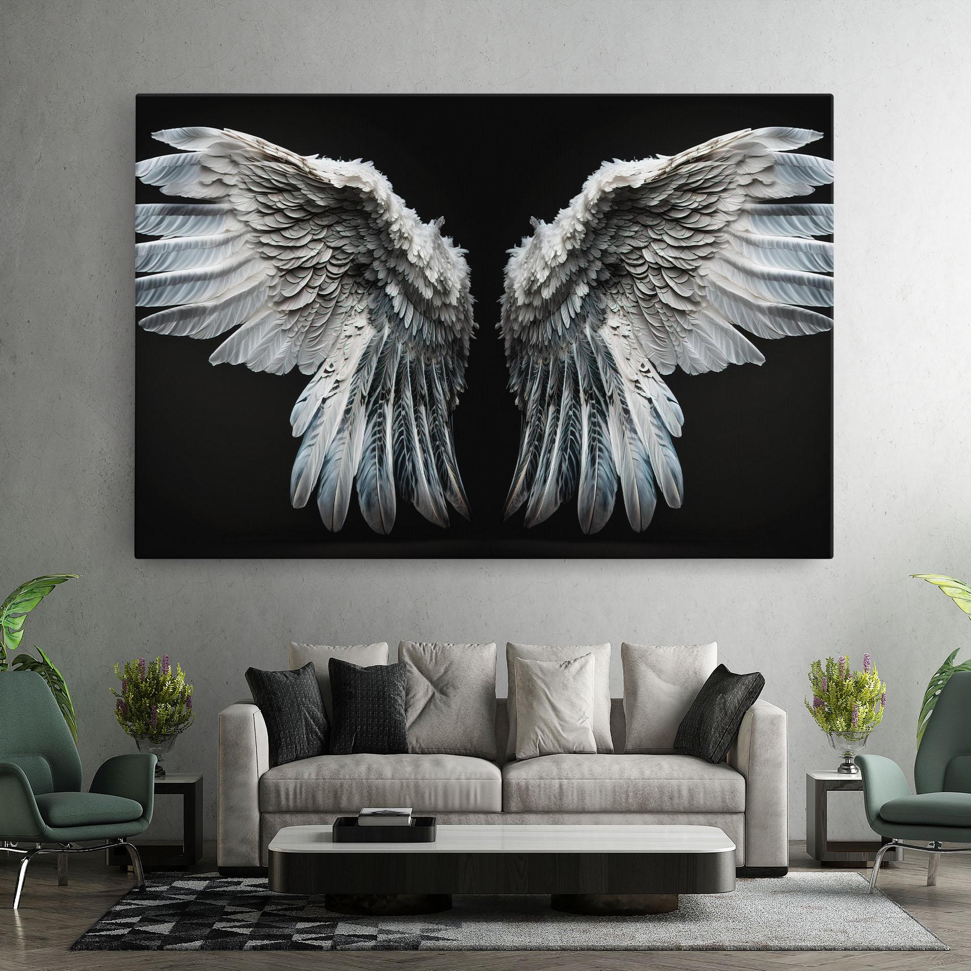 Tablou Canvas Big Angel Wings mockup 7