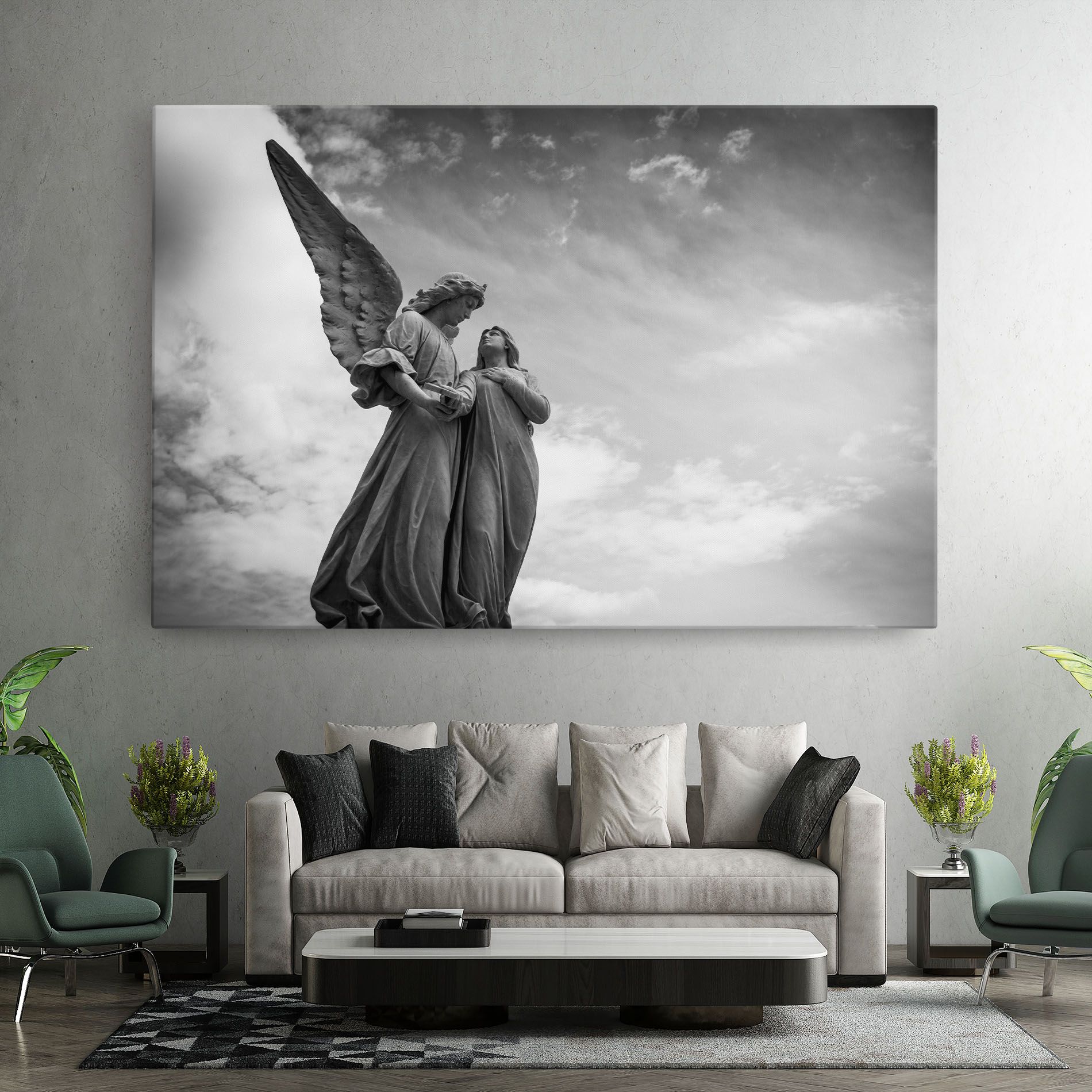 Grey Stone Angels mockup 7