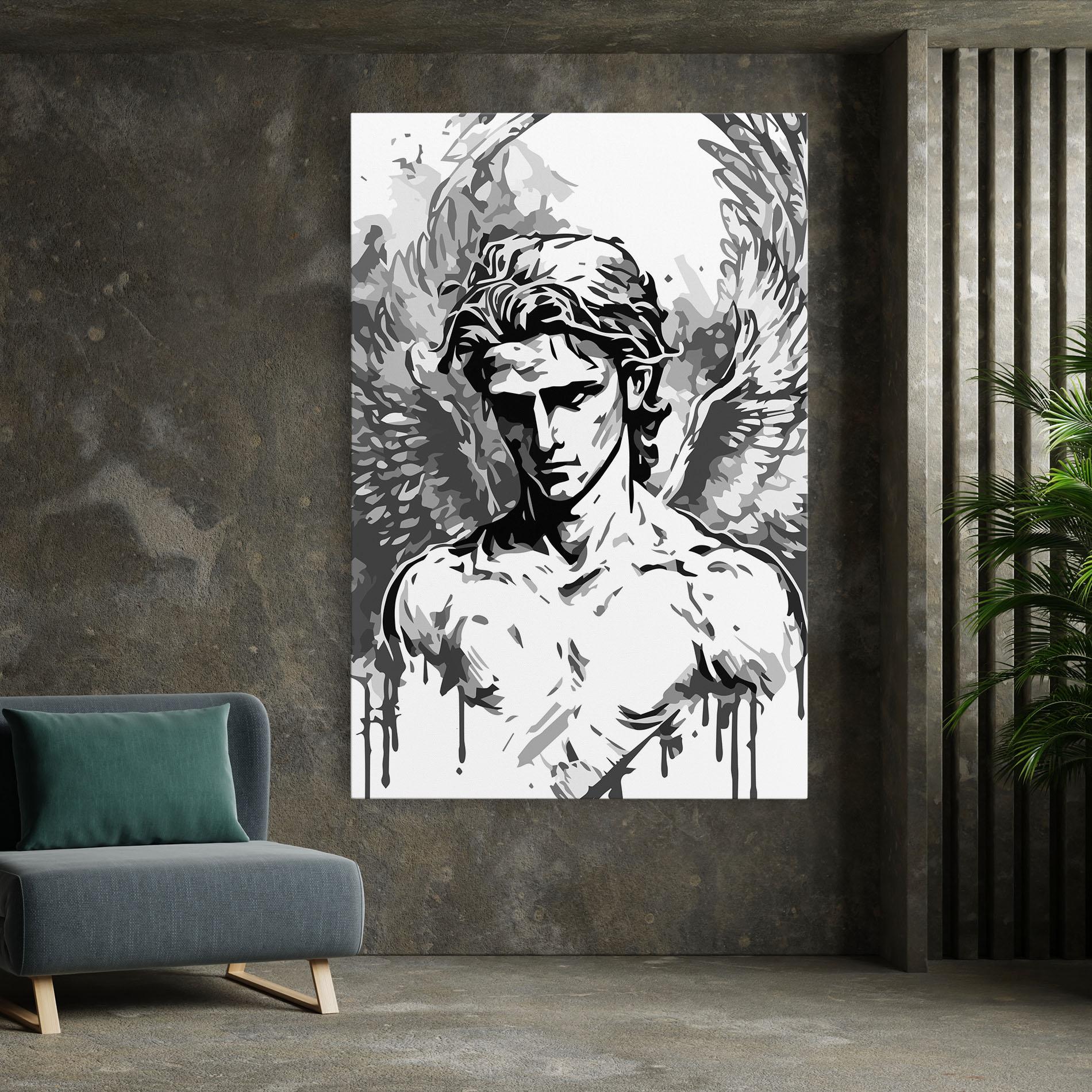 Tablou Canvas Beautiful Angel mockup 7