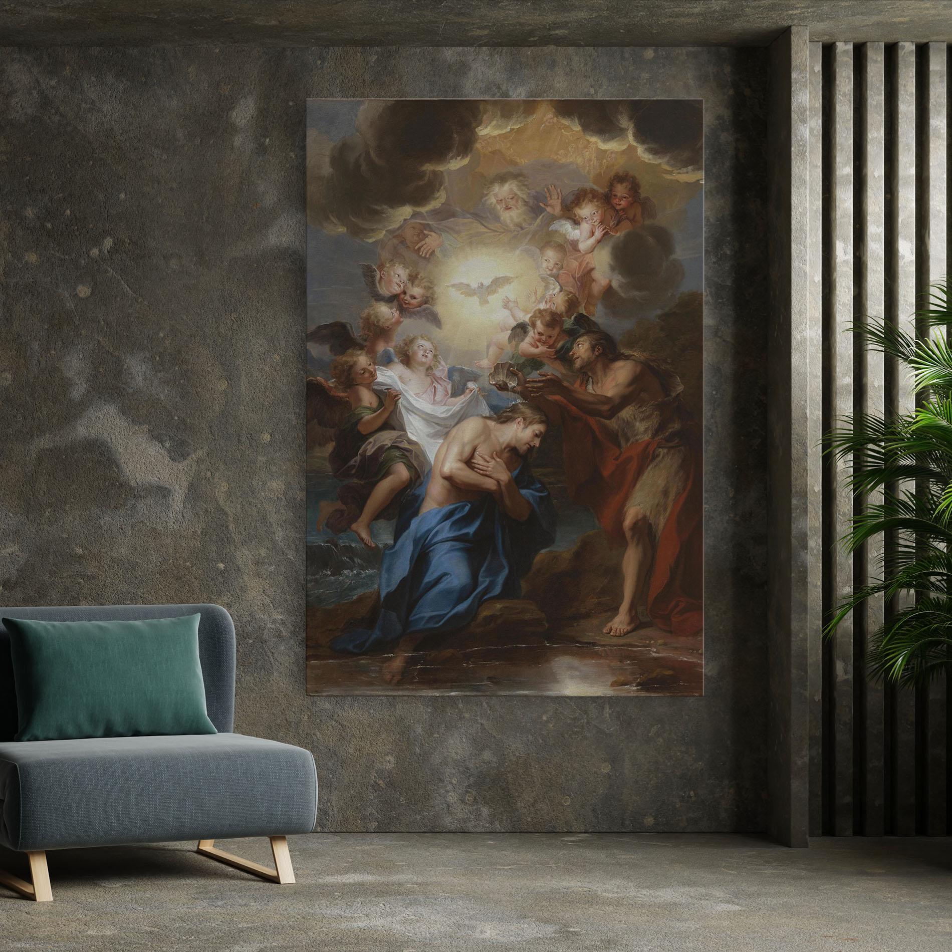 Tablou Canvas Bird Floating mockup 7