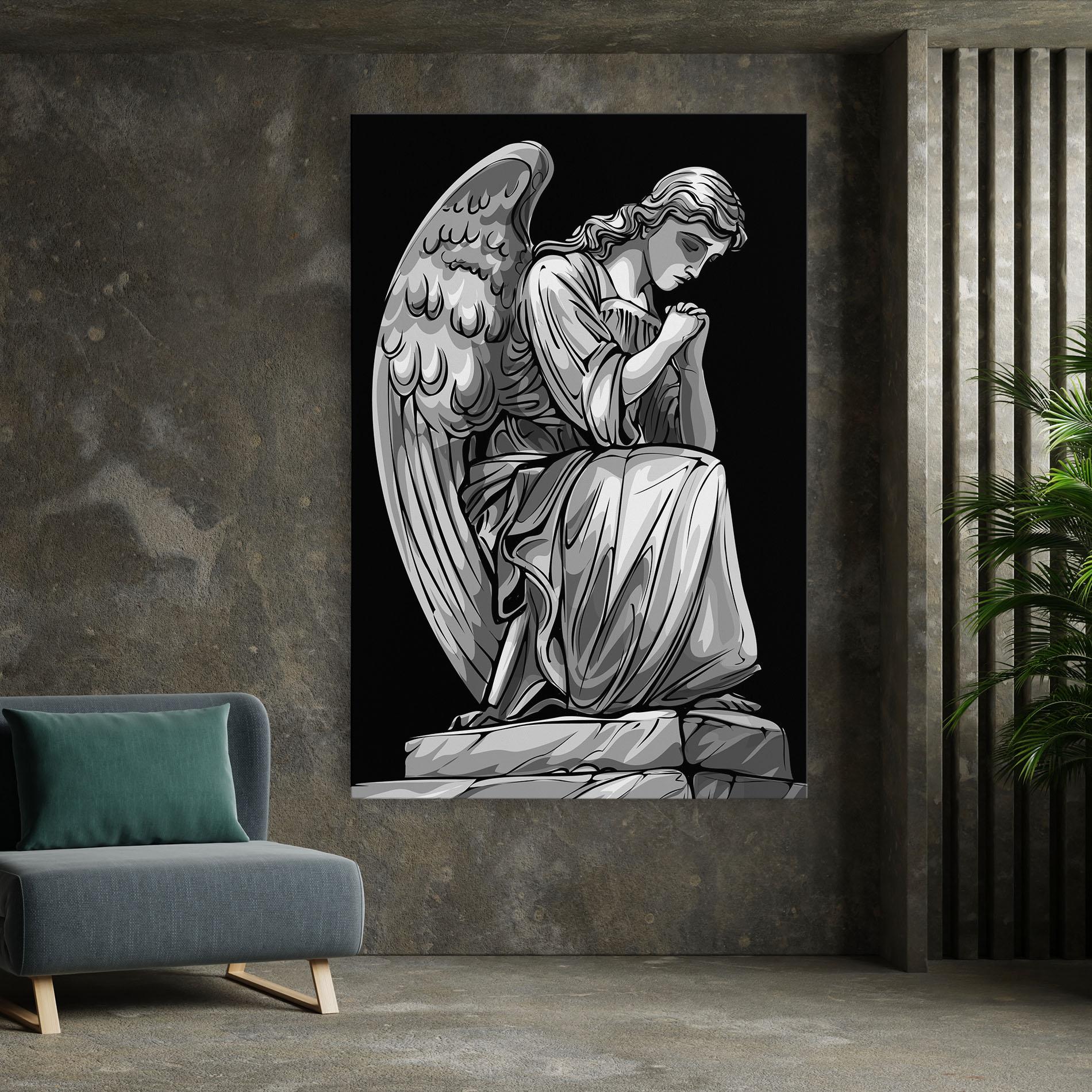 Tablou Canvas Pray Angel mockup 7