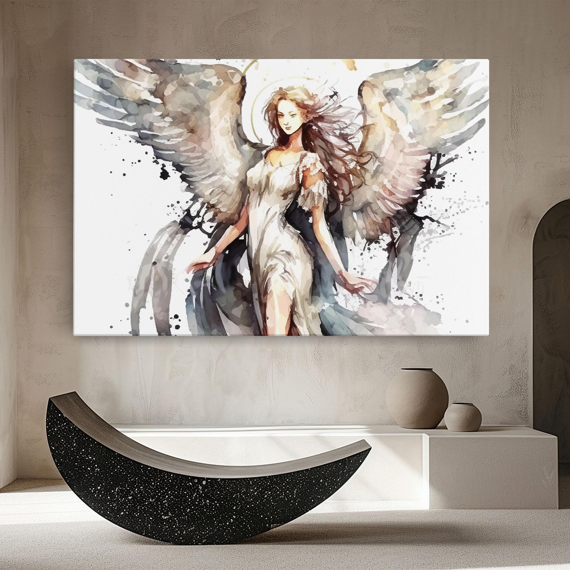 Tablou Canvas Angel Lady mockup 8