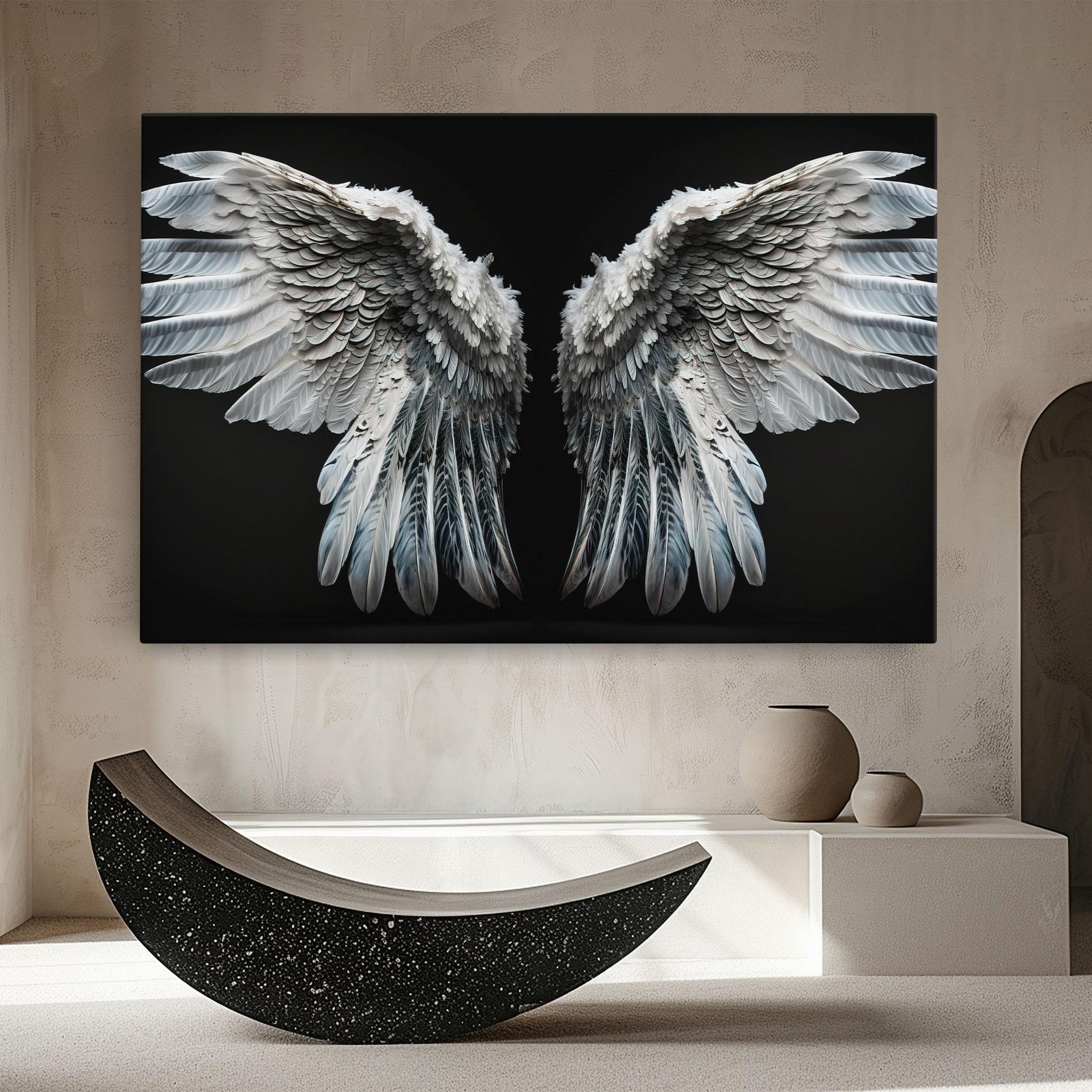 Tablou Canvas Big Angel Wings mockup 8