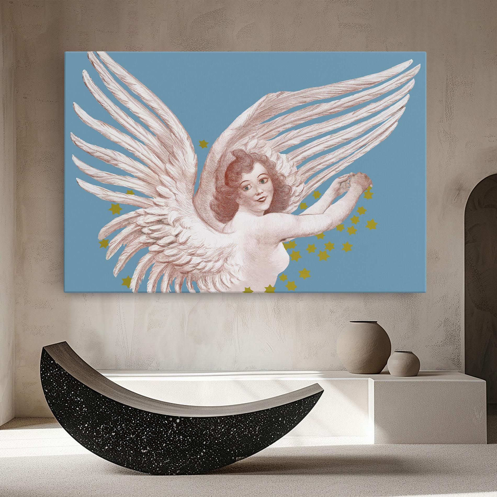 Tablou Canvas Stars Angel mockup 8
