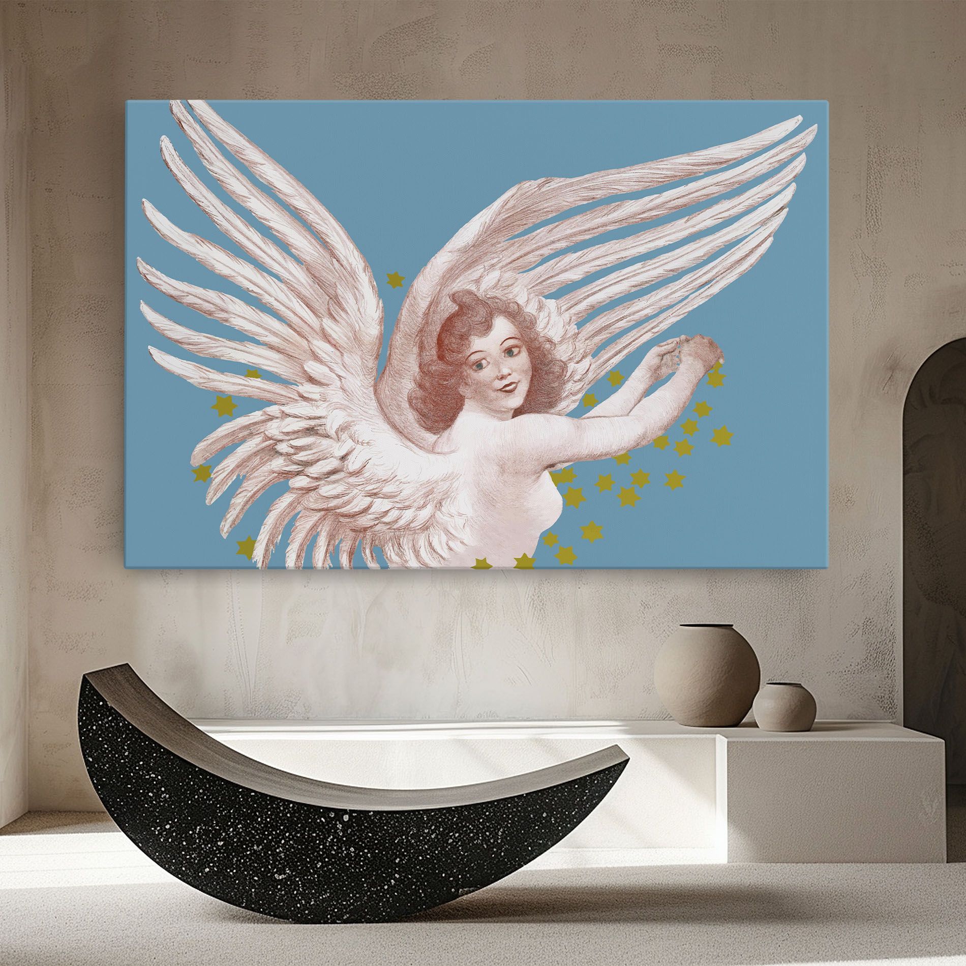Stars Angel mockup 8