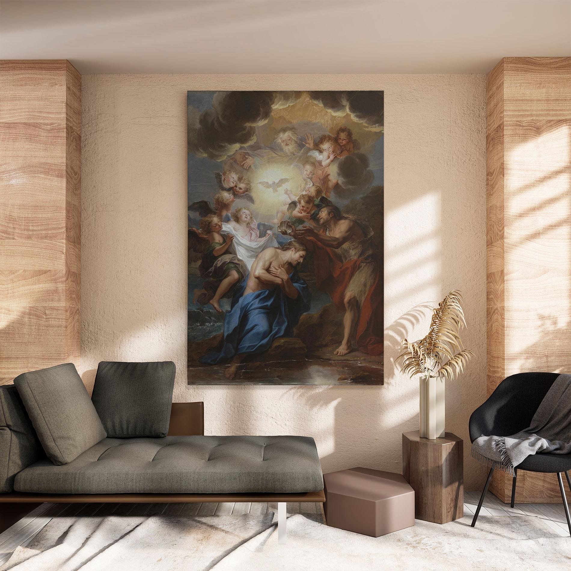 Tablou Canvas Bird Floating mockup 8