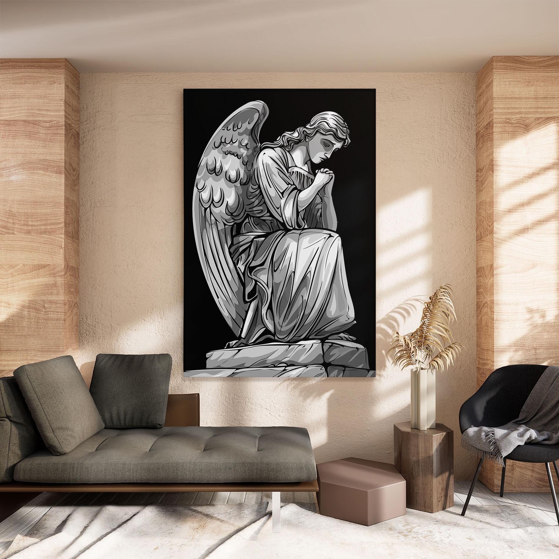 Tablou Canvas Pray Angel mockup 8