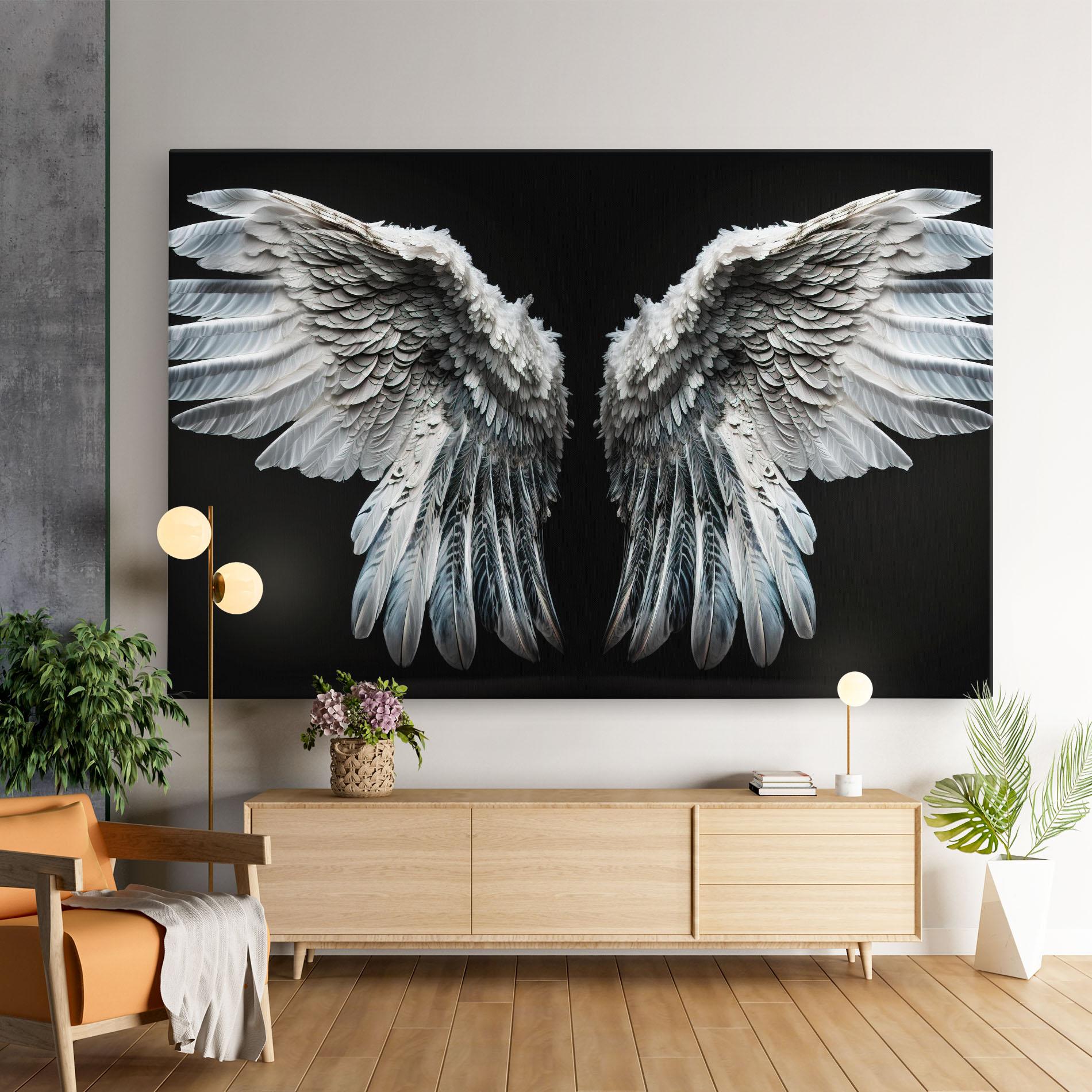 Tablou Canvas Big Angel Wings mockup 9