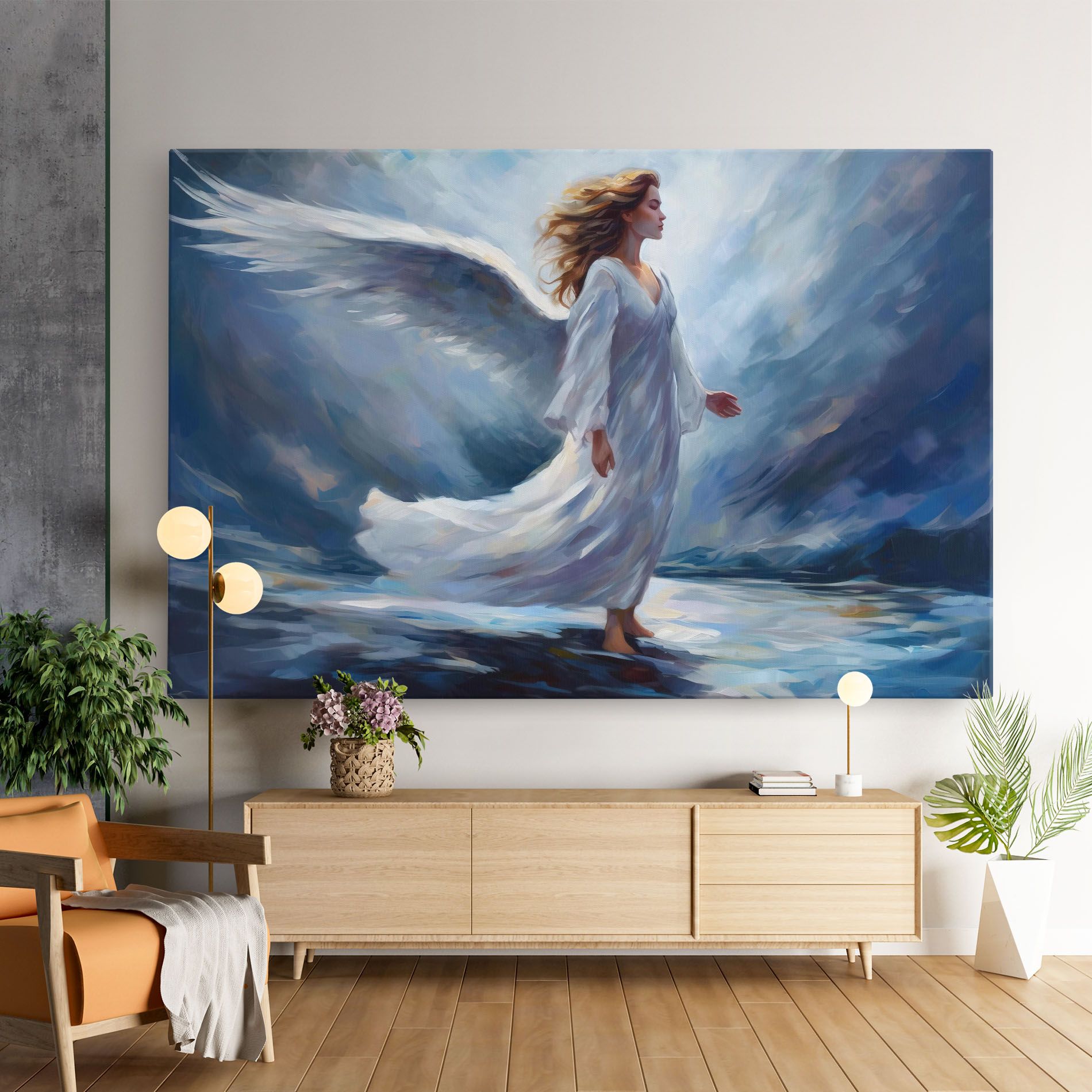 Wind Angel Woman mockup 9