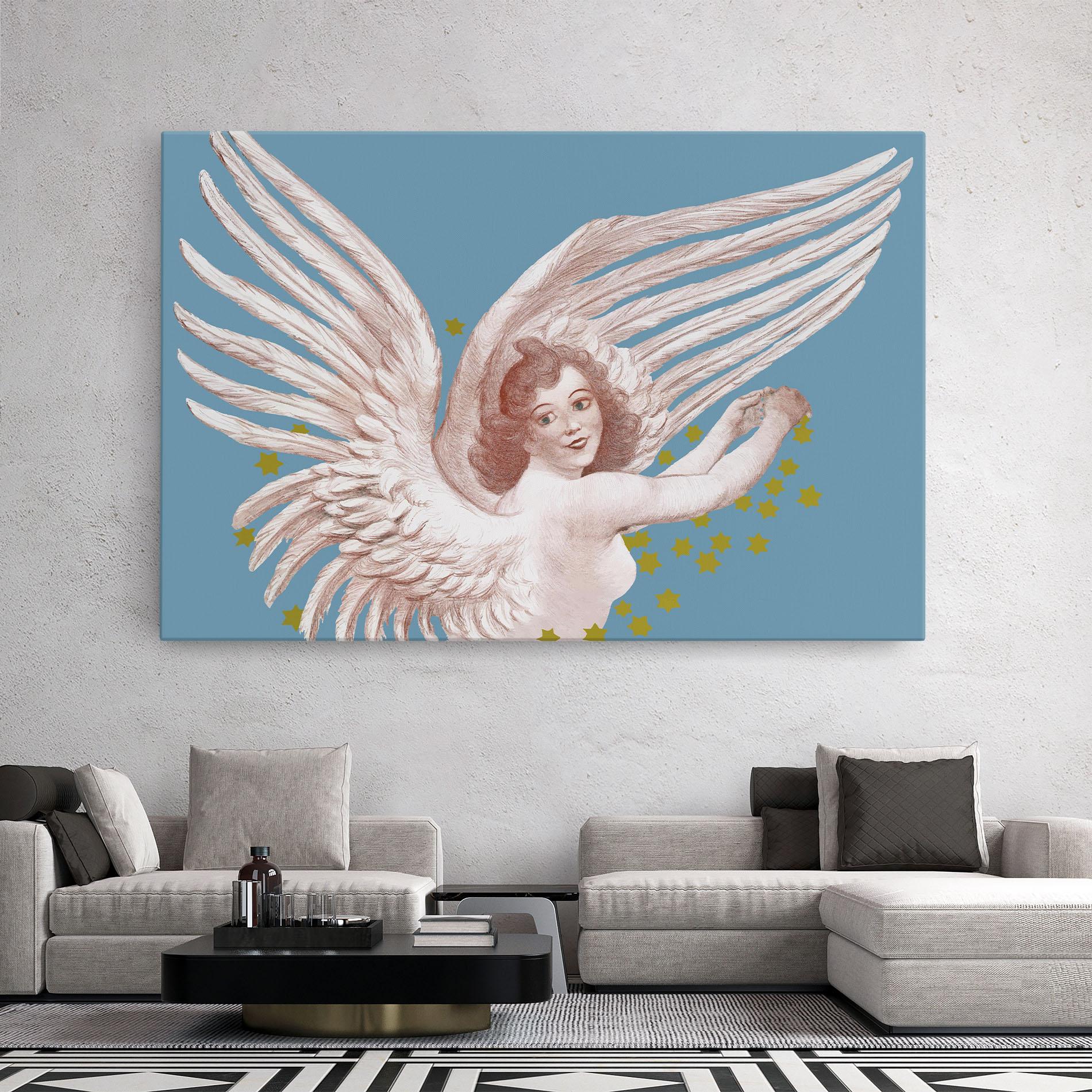 Tablou Canvas Stars Angel mockup 2