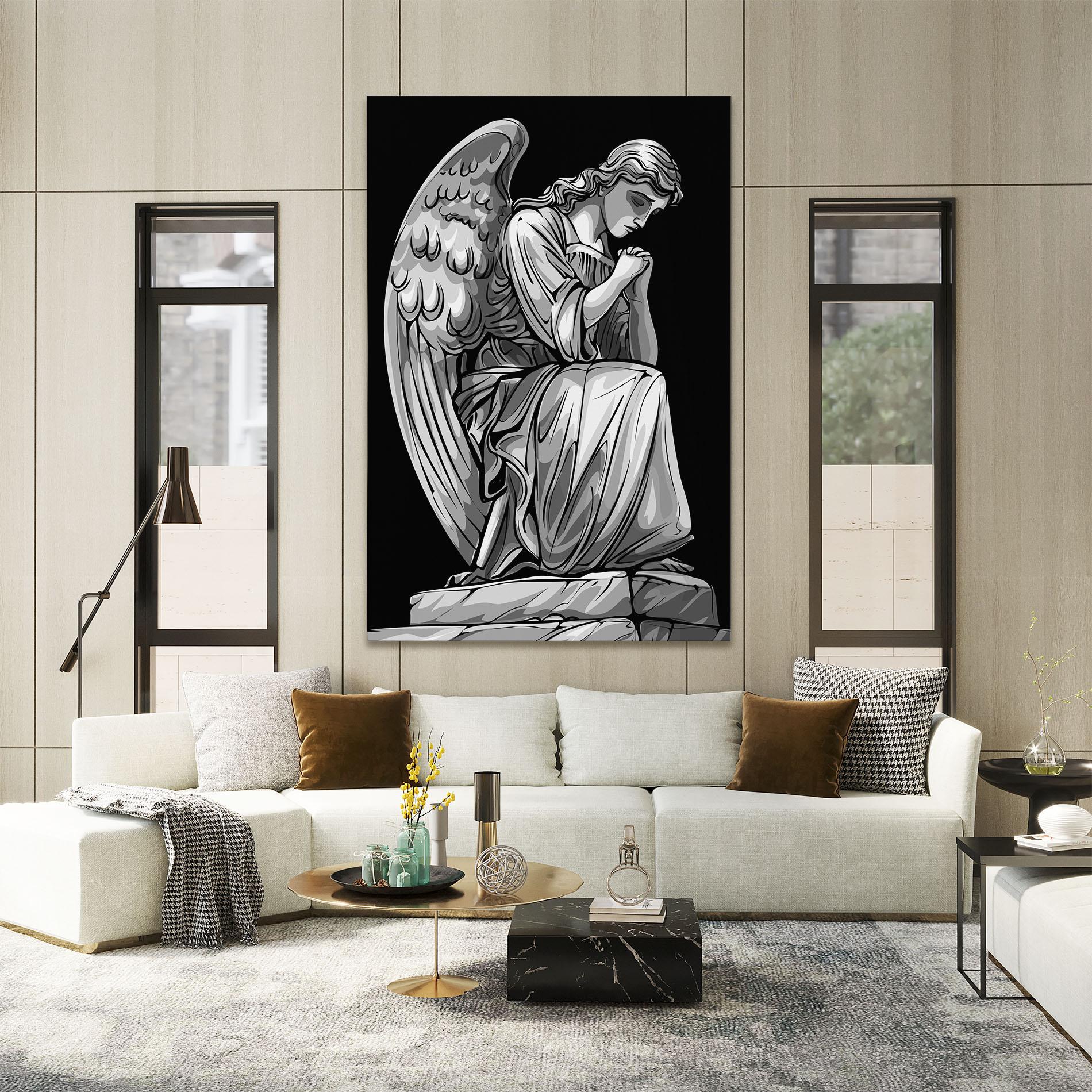Tablou Canvas Pray Angel mockup 2