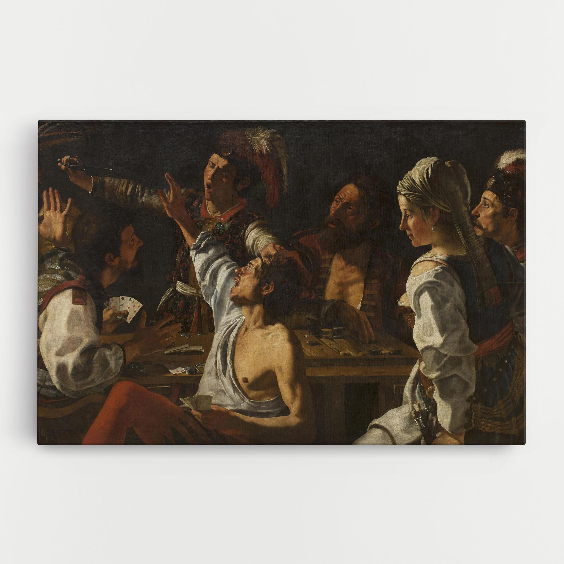 Tablou Canvas Rombouts Backgammon mockup 0