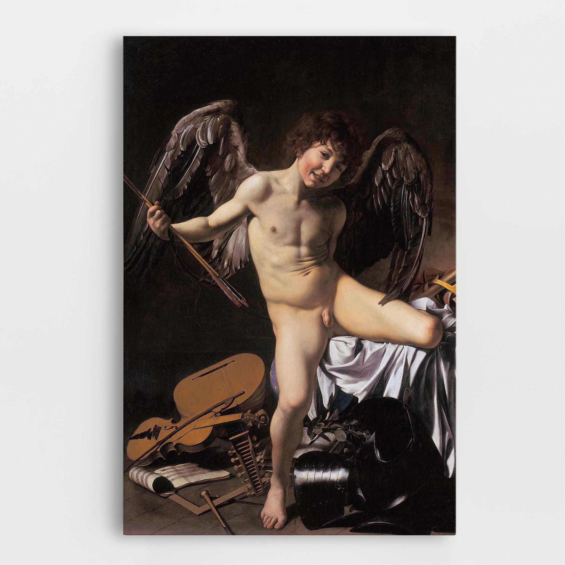 Tablou Canvas Amor Vincet Omnia mockup 0